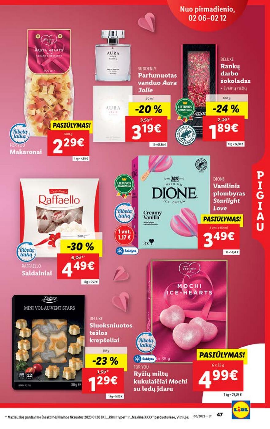 Lidl pasiūlymai akcijos nuo 
  2023-02-06 iki 
  2023-02-12 | Leidinukas.lt puslapis 45