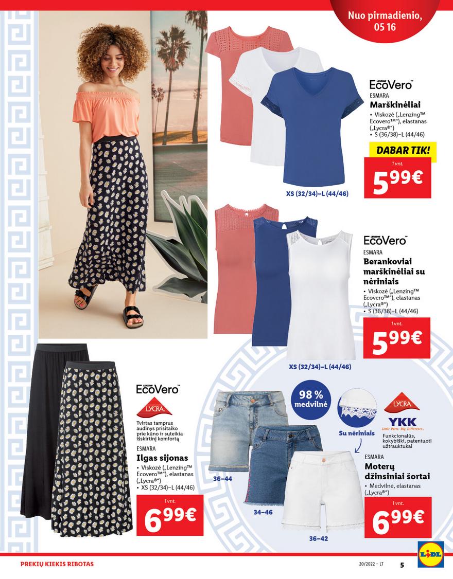 Lidl pasiūlymai akcijos nuo 
  2022-05-16 iki 
  2022-05-22 | Leidinukas.lt puslapis 5