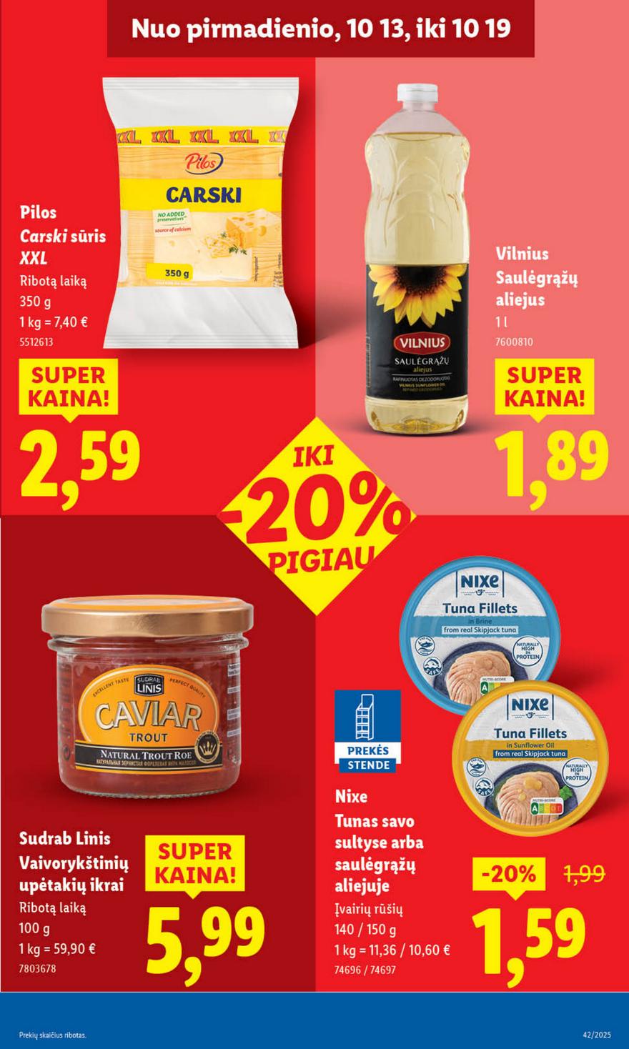Lidl leidinys naujas akcijos nuo 
  2025-10-13 iki 
  2025-10-19 | Leidinukas.lt puslapis 29