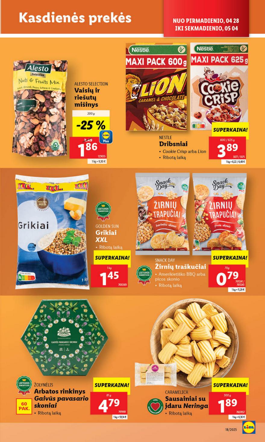 Lidl savaitinis leidinys akcijos nuo 
  2025-04-28 iki 
  2025-05-04 | Leidinukas.lt puslapis 28