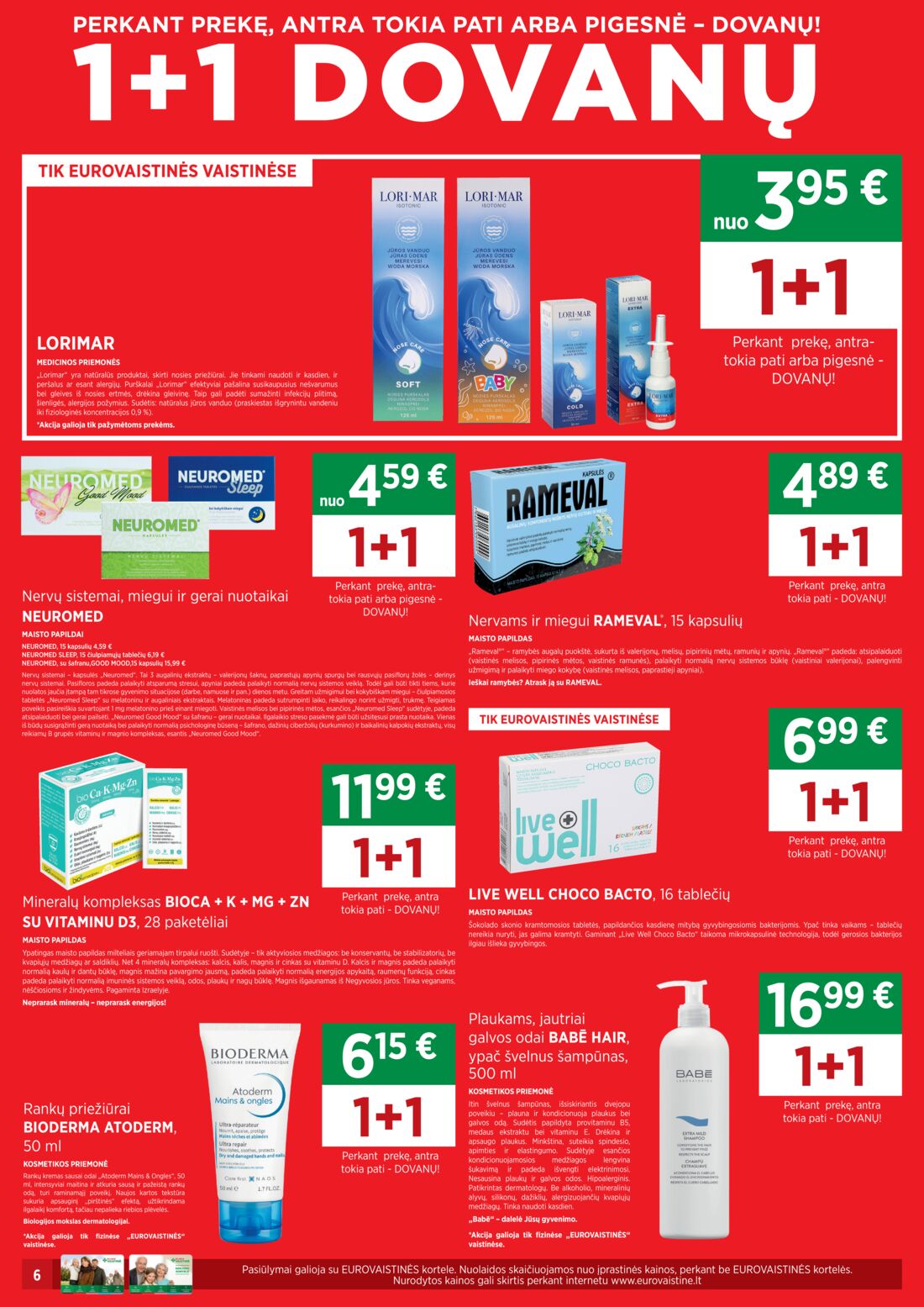 Euro vaistinė leidinys akcijos nuo 
  2021-02-01 iki 
  2021-02-28 | Leidinukas.lt puslapis 6