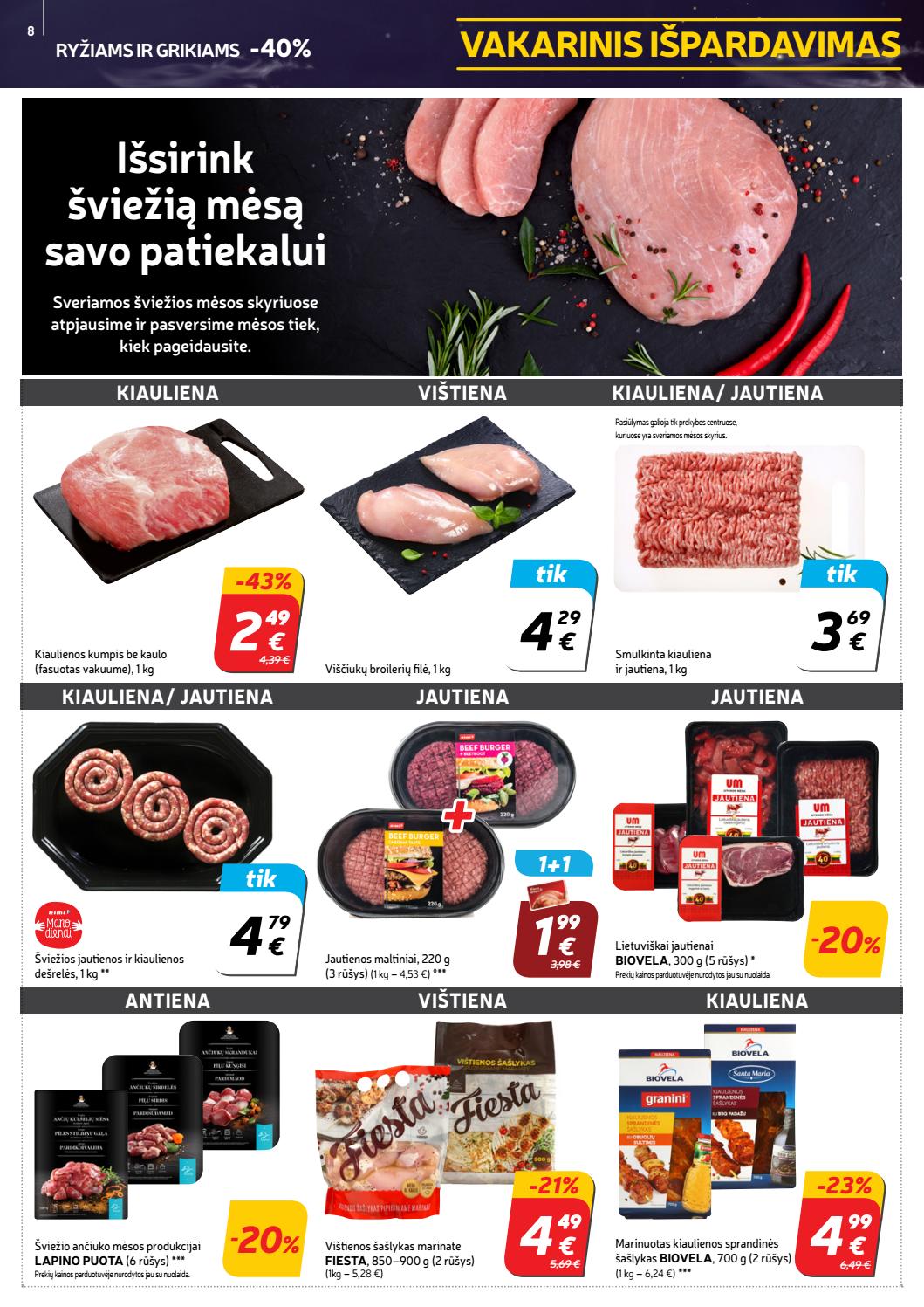 Rimi savaitinis leidinys akcijos nuo 
  2019-07-09 iki 
  2019-07-15 | Leidinukas.lt puslapis 8
