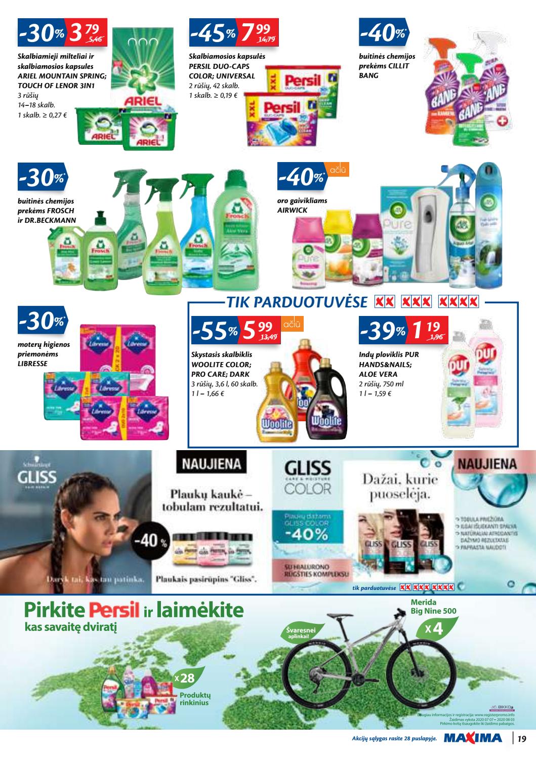 Maxima kaininis leidinys akcijos nuo 
  2020-07-14 iki 
  2020-07-20 | Leidinukas.lt puslapis 19
