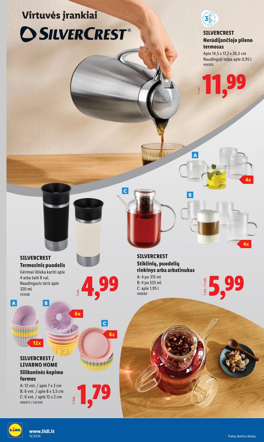 Lidl leidinys akcijos nuo 
  2026-04-13 iki 
  2026-04-19 | Leidinukas.lt puslapis 6