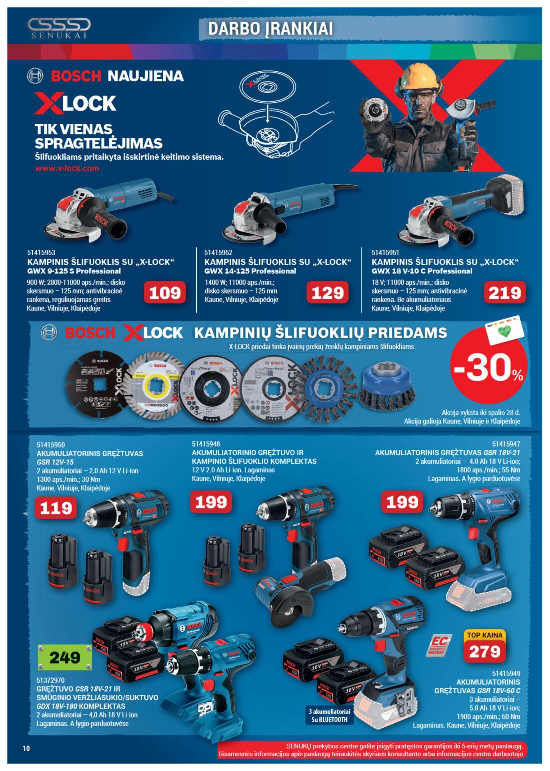 Senukai reklaminis leidinys akcijos nuo 
  2019-09-12 iki 
  2019-09-28 | Leidinukas.lt puslapis 10