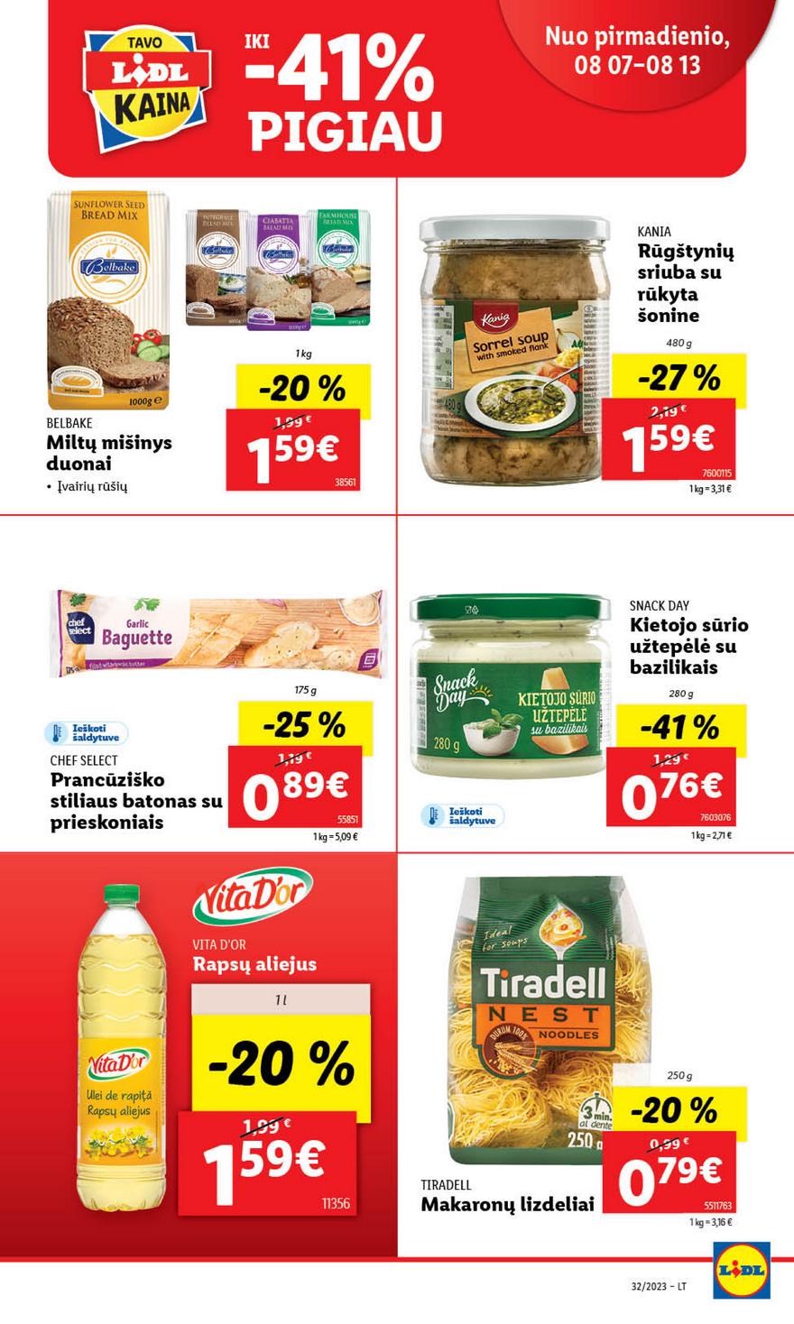 Lidl pasiūlymai akcijos nuo 
  2023-08-07 iki 
  2023-08-13 | Leidinukas.lt puslapis 48