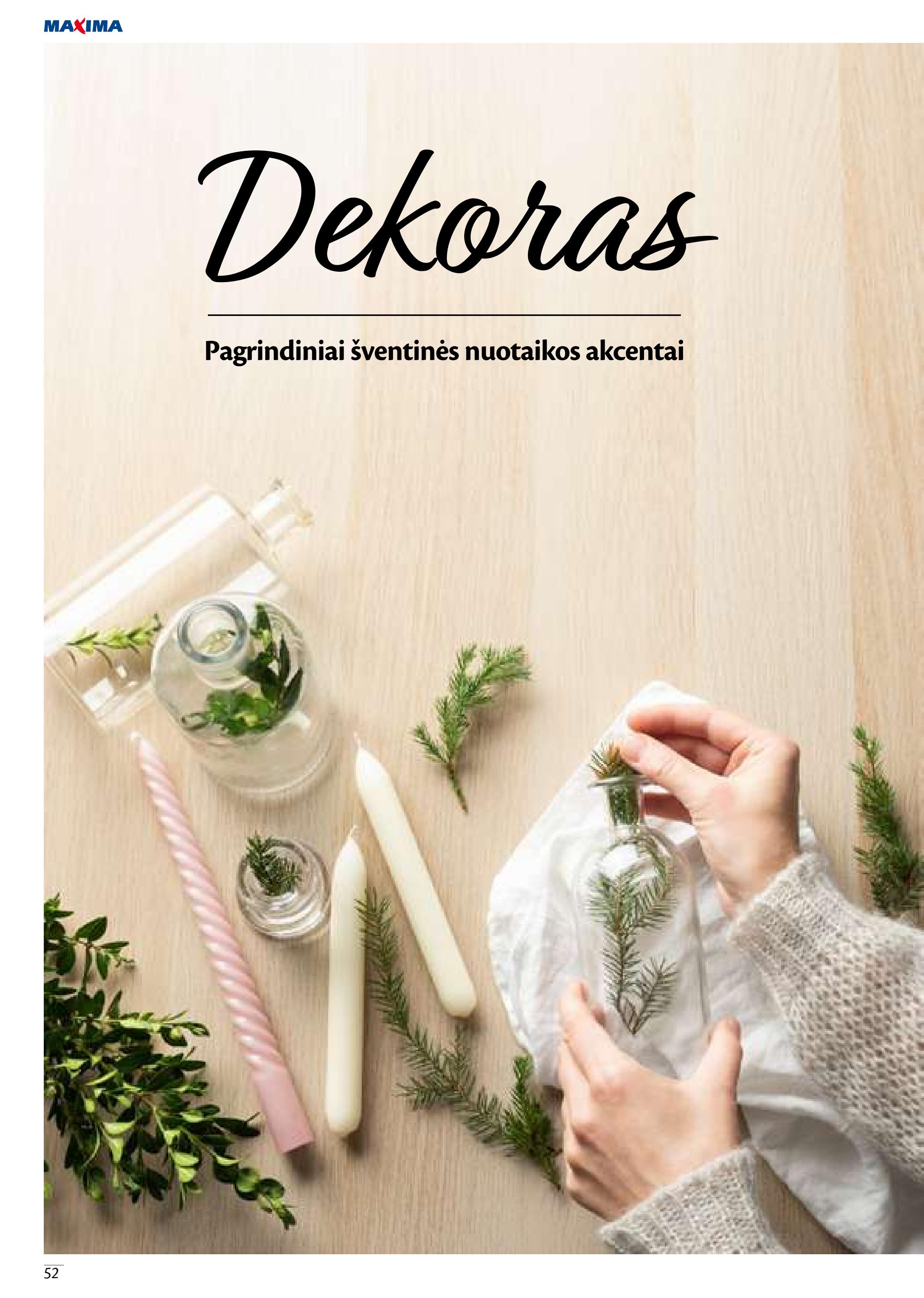 Maxima leidinys akcijos nuo 
  2022-11-17 iki 
  2023-01-04 | Leidinukas.lt puslapis 52