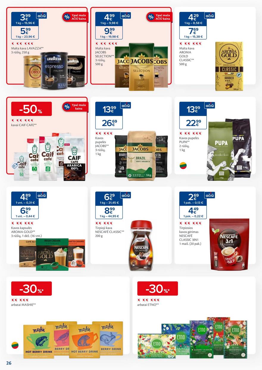 Maxima leidinys akcijos nuo 
  2024-03-12 iki 
  2024-03-18 | Leidinukas.lt puslapis 26