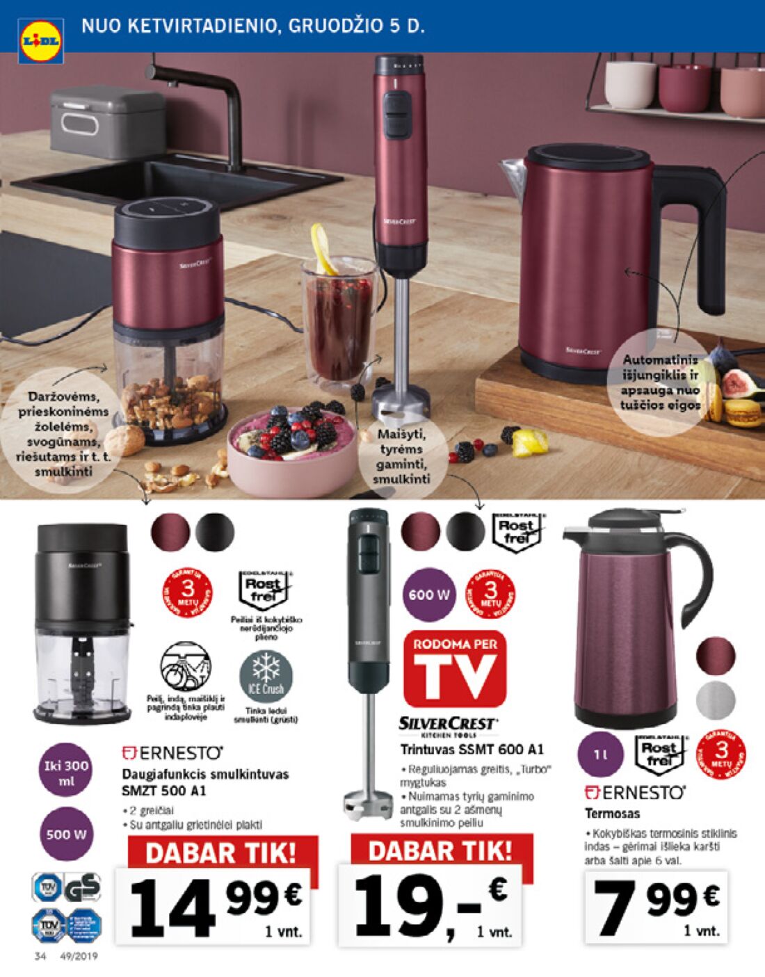 Lidl savaitinis leidinys akcijos nuo 
  2019-12-02 iki 
  2019-12-08 | Leidinukas.lt puslapis 34