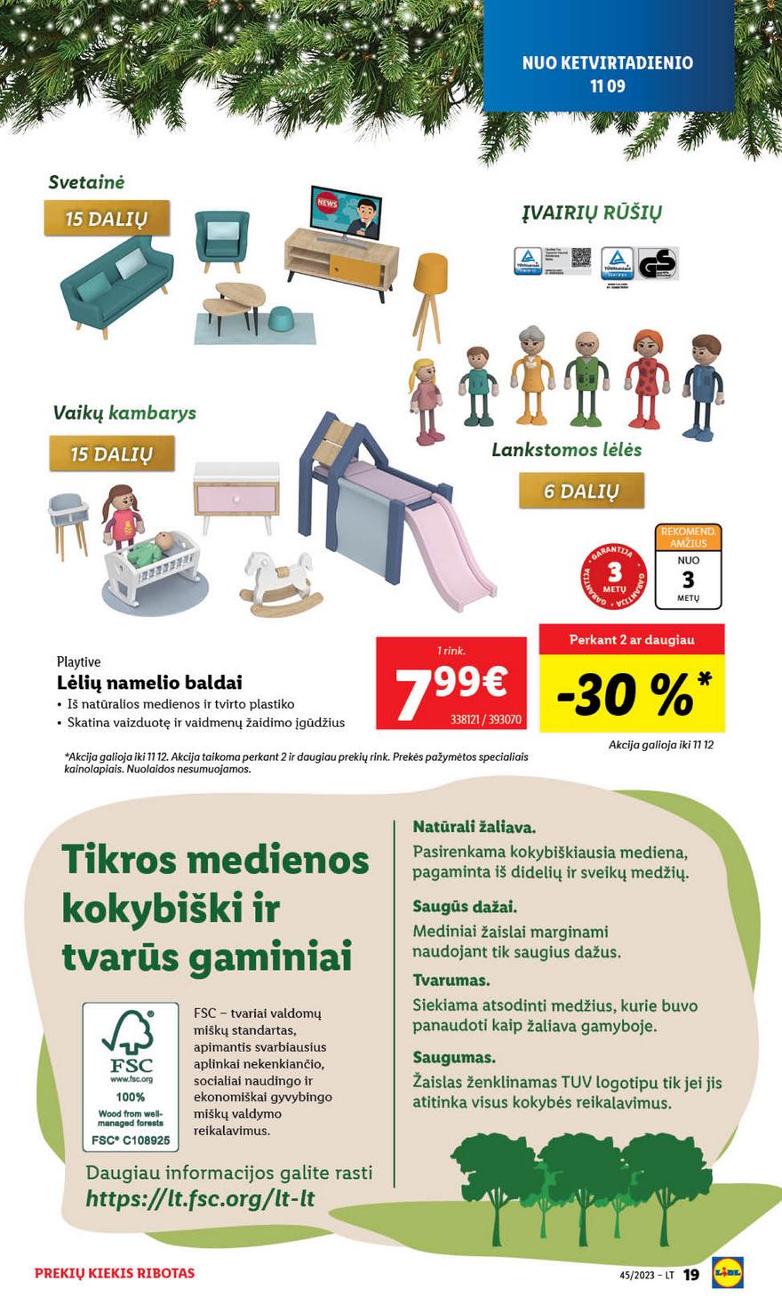 Ldil ne maisto leidinys akcijos nuo 
  2023-11-06 iki 
  2023-11-12 | Leidinukas.lt puslapis 19