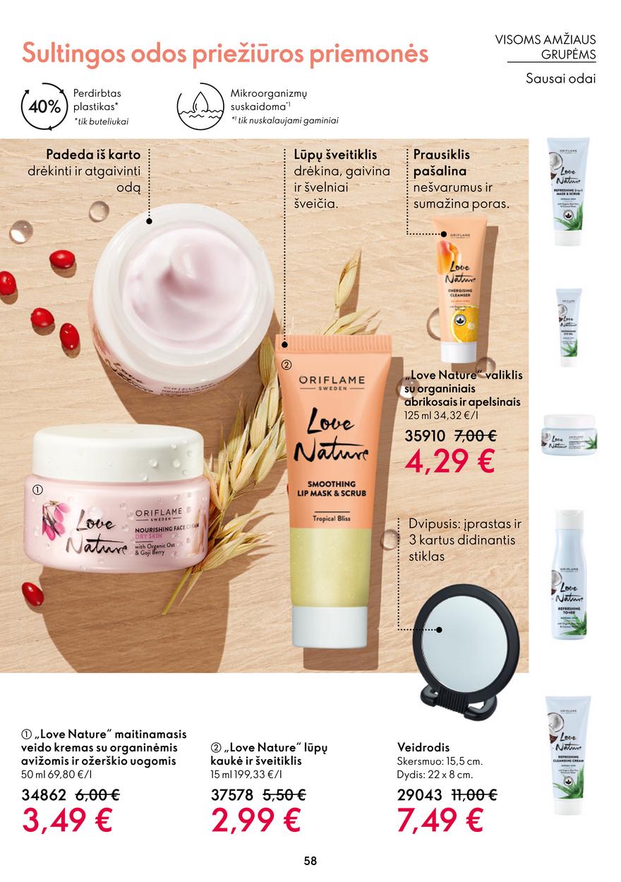 Oriflame katalogas akcijos nuo 
  2023-02-01 iki 
  2023-02-21 | Leidinukas.lt puslapis 58