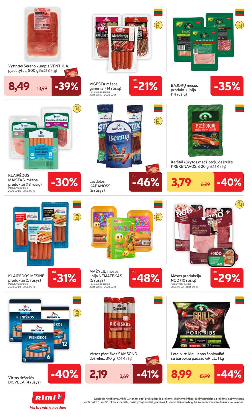 Rimi leidinys akcijos nuo 
  2026-02-03 iki 
  2026-02-09 | Leidinukas.lt puslapis 18