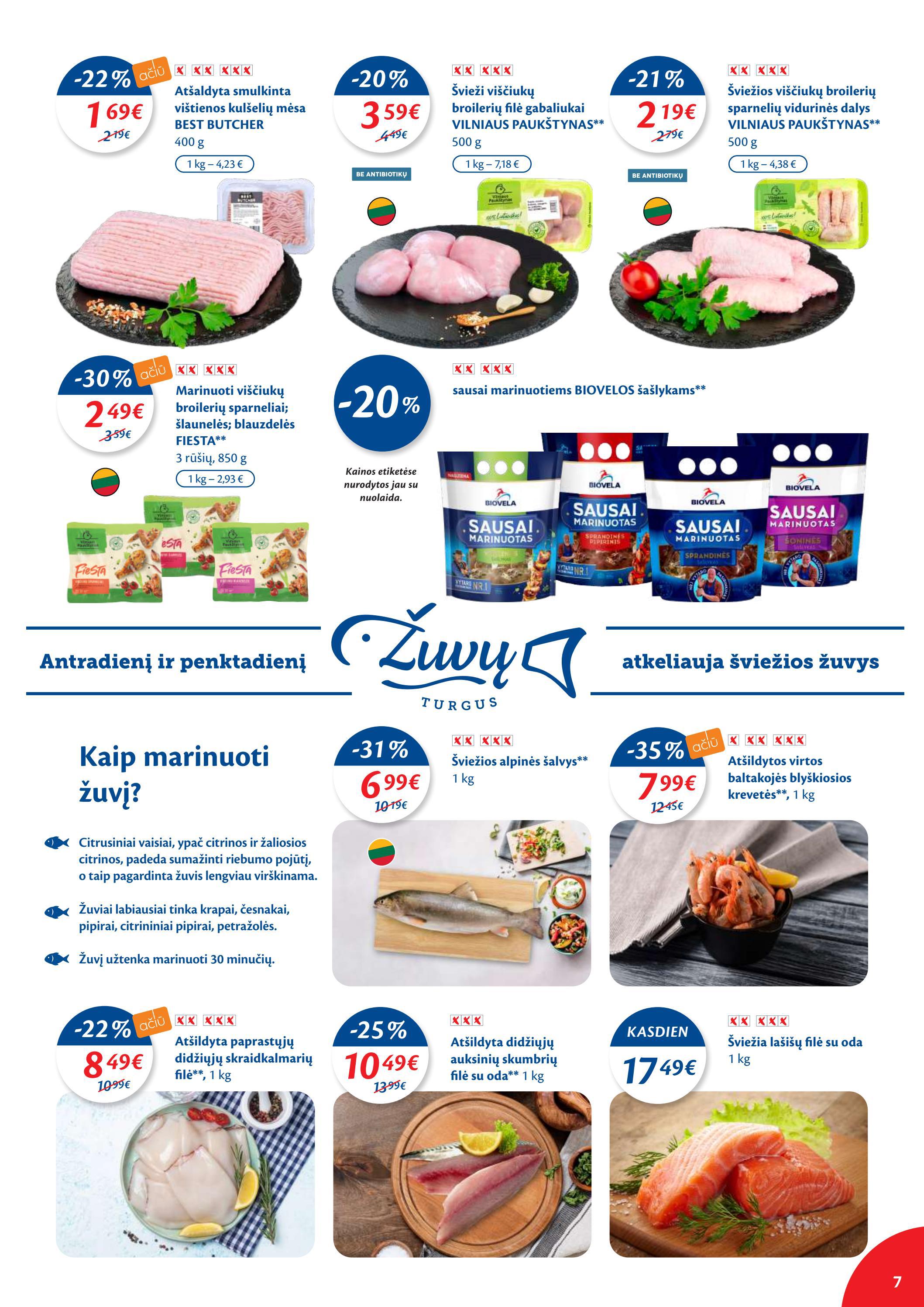 Maxima kaininis leidinys akcijos nuo 
  2022-05-03 iki 
  2022-05-09 | Leidinukas.lt puslapis 7