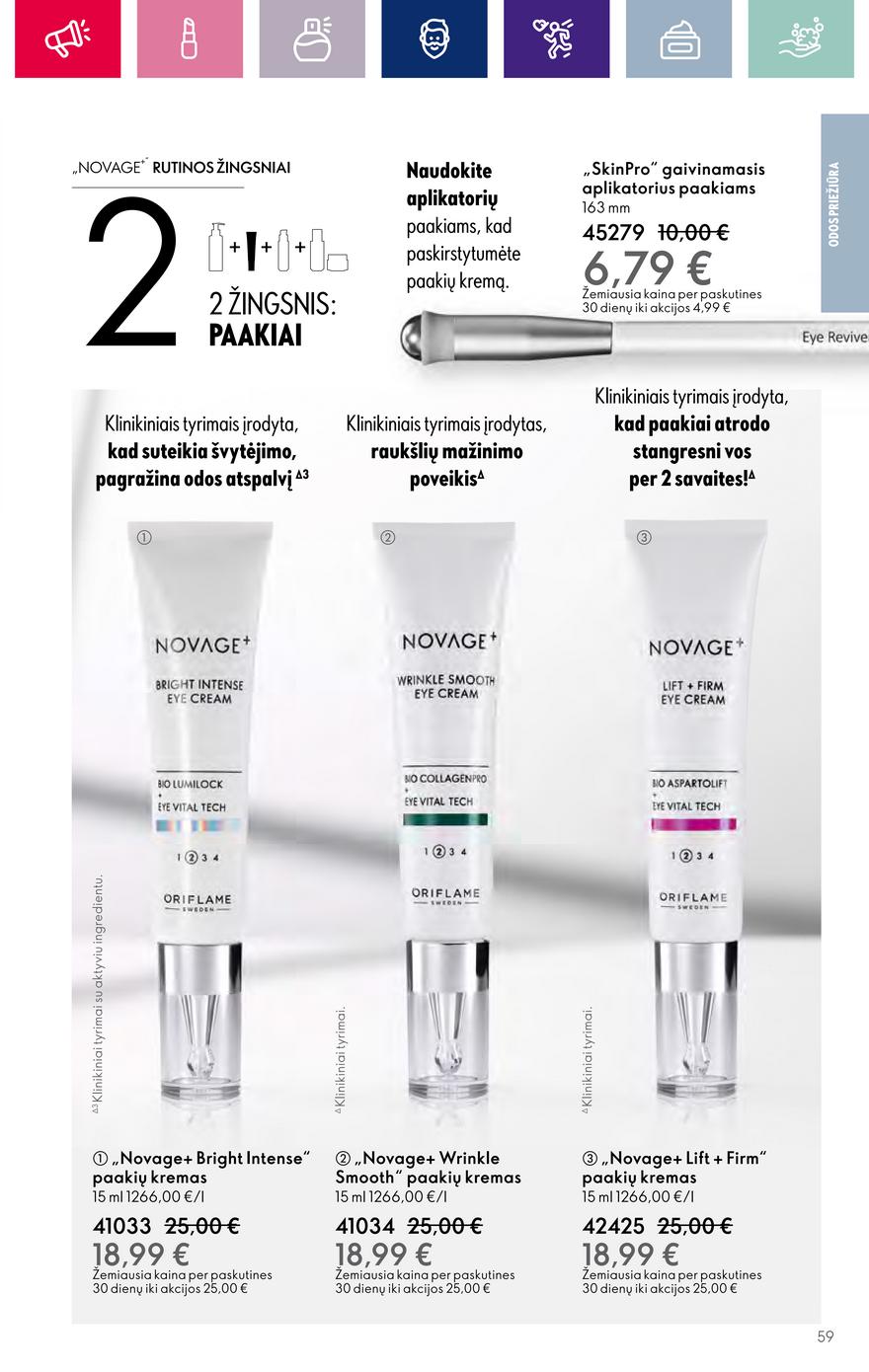 Oriflame katalogas akcijos nuo 
  2023-10-25 iki 
  2023-11-07 | Leidinukas.lt puslapis 59