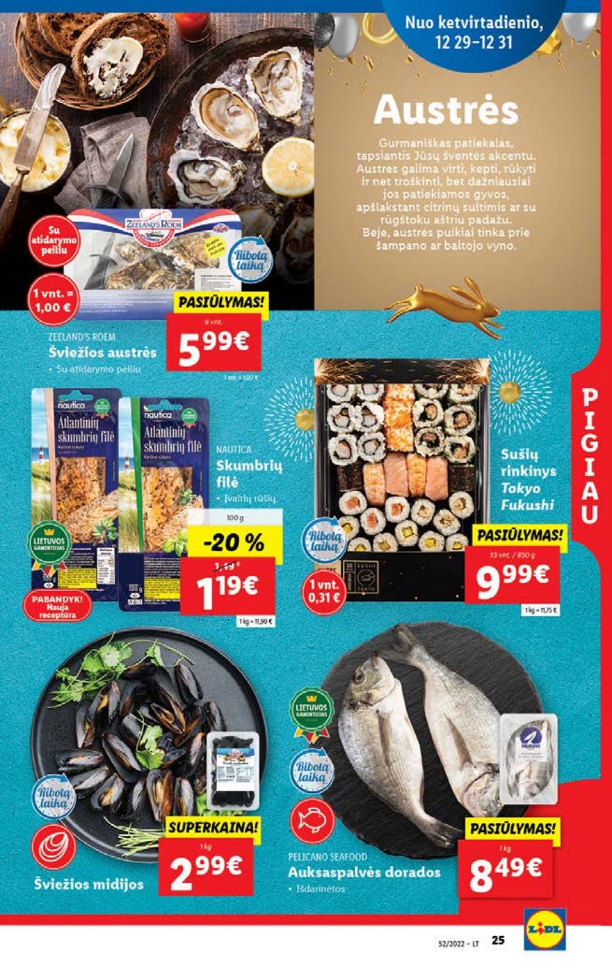 Lidl maisto prekių pasiūlymai akcijos nuo 
  2022-12-26 iki 
  2023-01-01 | Leidinukas.lt puslapis 25