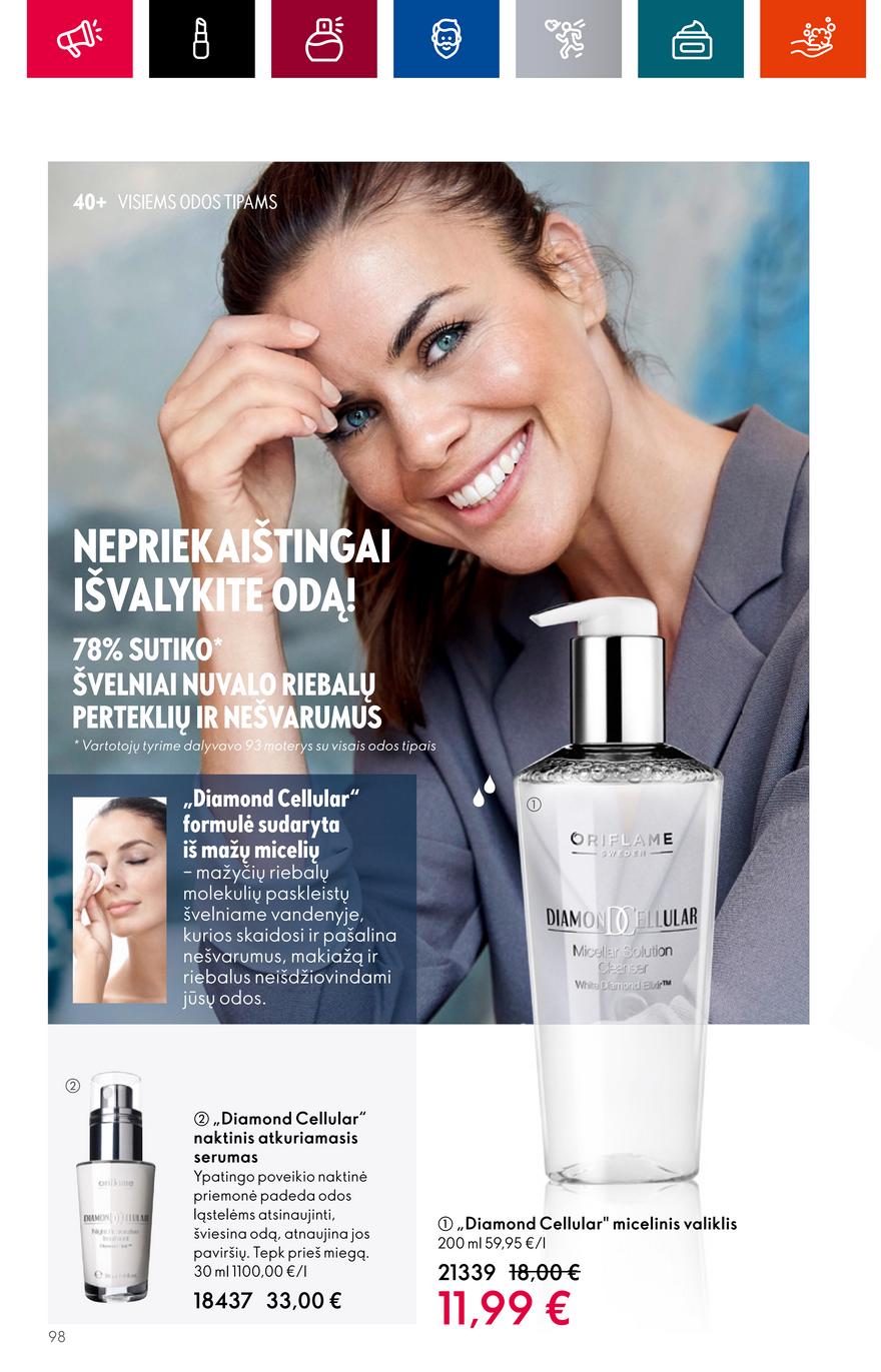Oriflame katalogas akcijos nuo 
  2023-06-28 iki 
  2023-07-18 | Leidinukas.lt puslapis 98