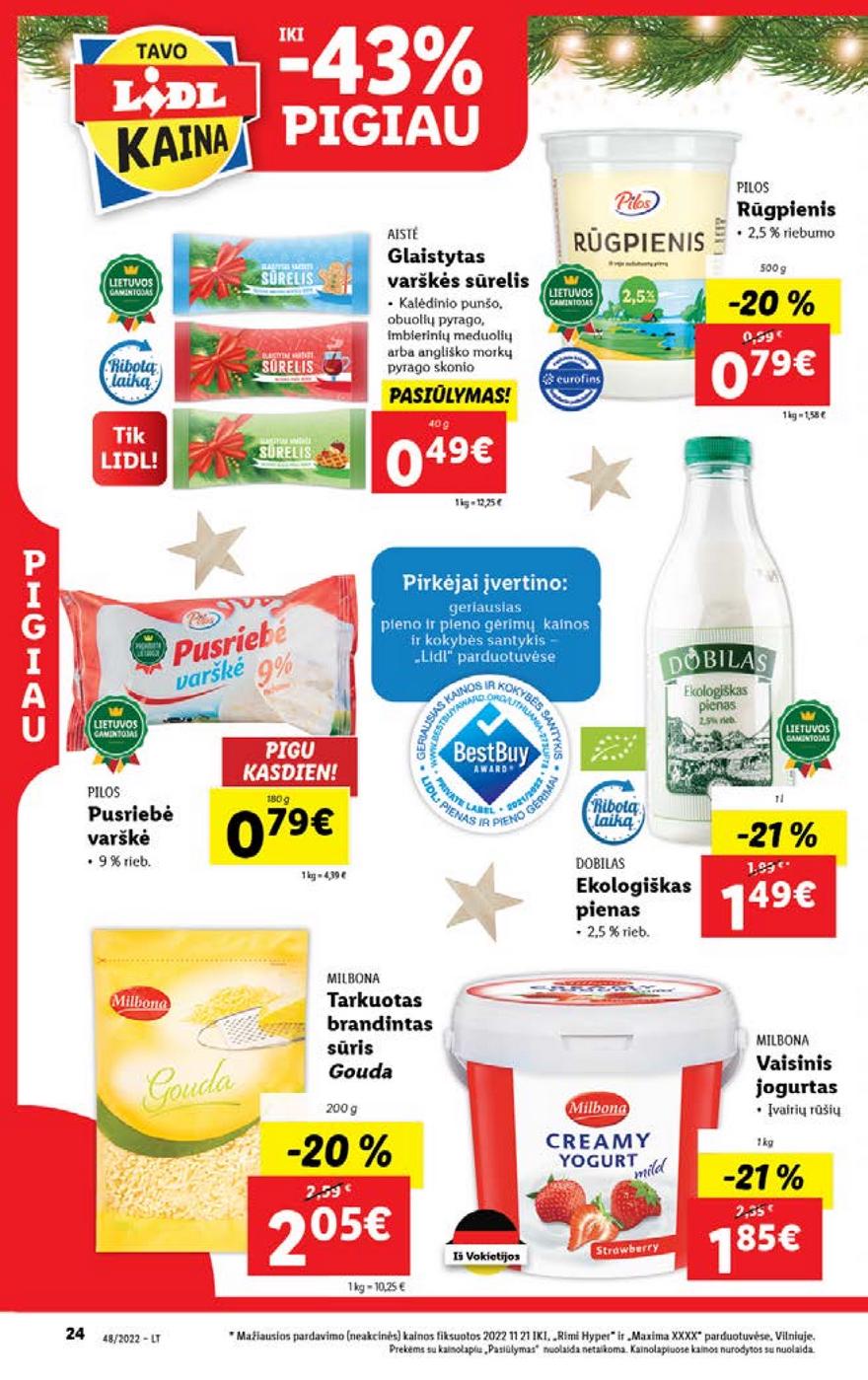 Ldil maisto leidinys akcijos nuo 
  2022-11-28 iki 
  2022-12-04 | Leidinukas.lt puslapis 24