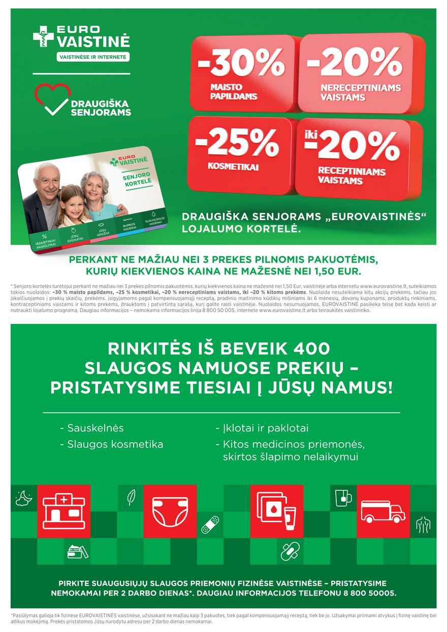 Euro vaistinė leidinys akcijos nuo 
  2023-06-01 iki 
  2023-06-30 | Leidinukas.lt puslapis 32