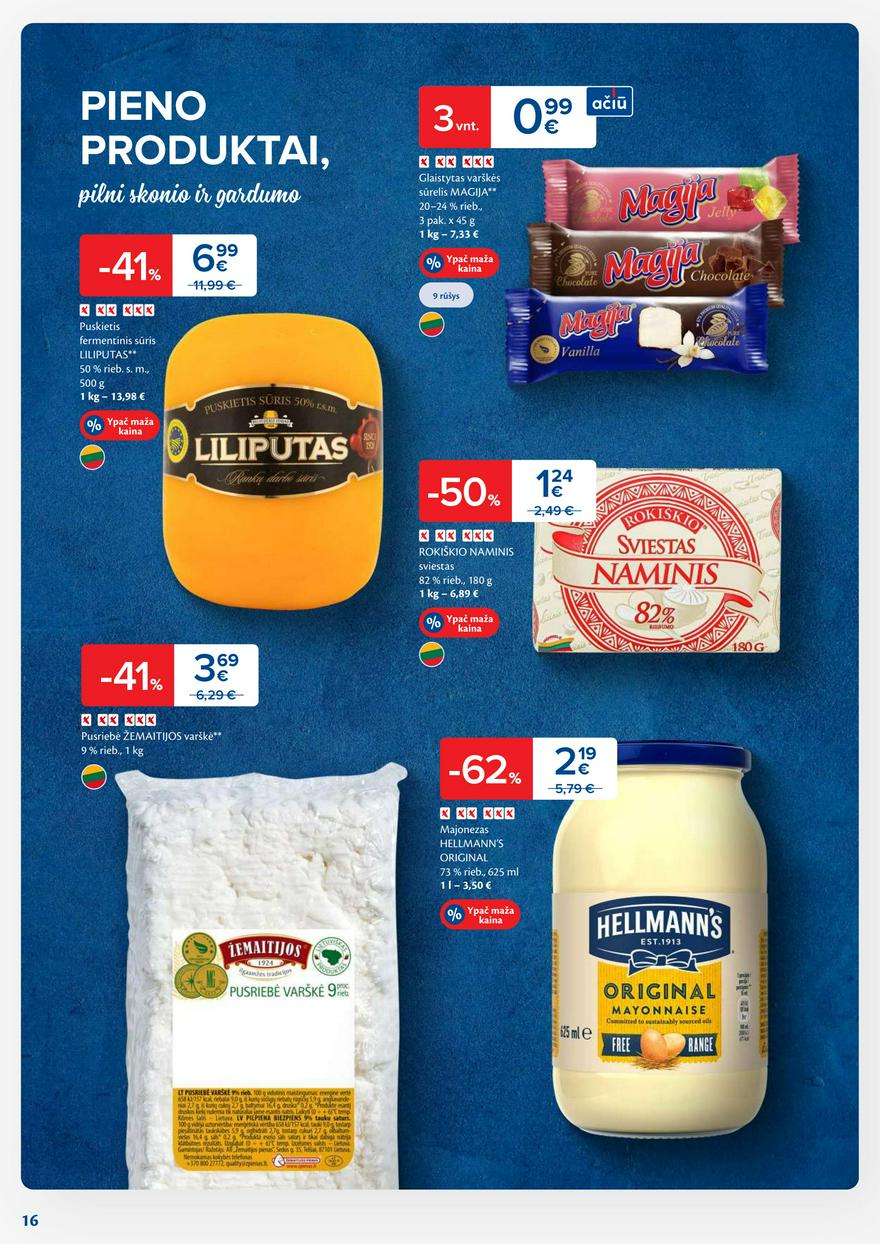 Maxima kaininis leidinys akcijos nuo 
  2023-12-12 iki 
  2023-12-18 | Leidinukas.lt puslapis 16
