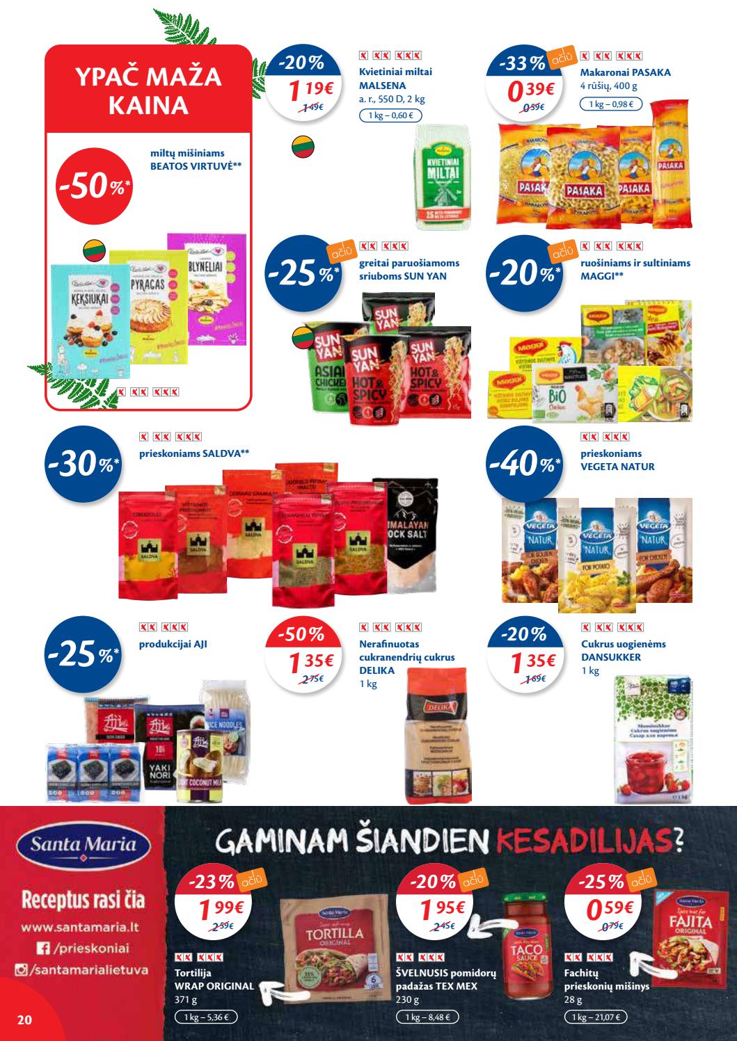 Maxima kaininis leidinys akcijos nuo 
  2021-06-22 iki 
  2021-06-28 | Leidinukas.lt puslapis 20