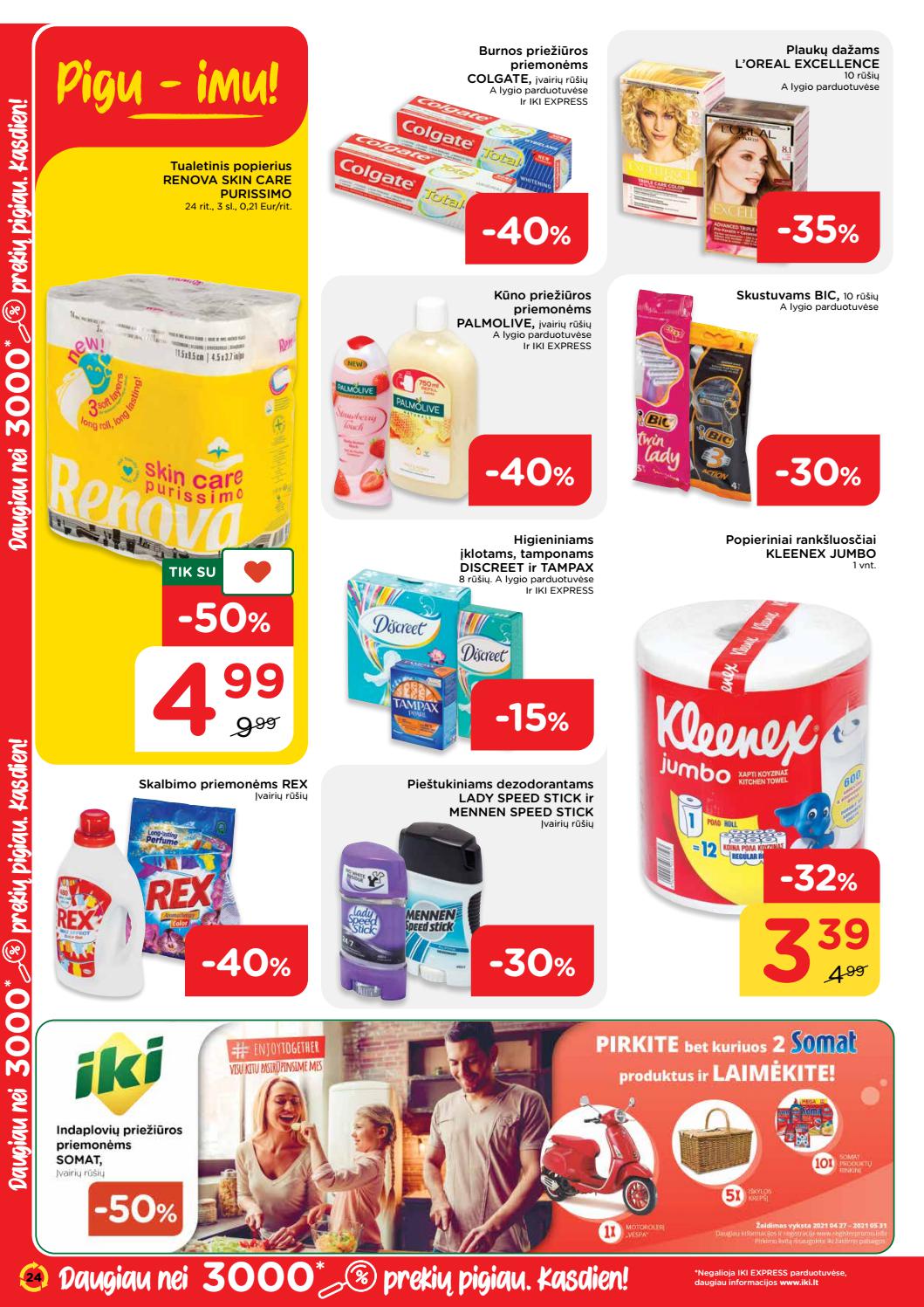 Iki savaitės leidinys akcijos nuo 
  2021-05-03 iki 
  2021-05-09 | Leidinukas.lt puslapis 24