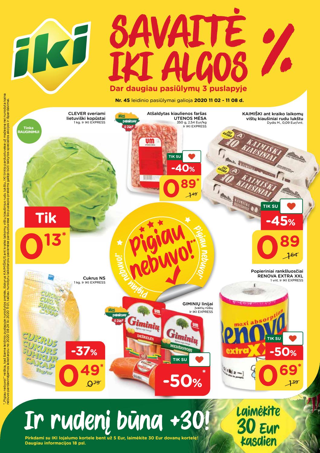 Iki savaitinis leidinys akcijos nuo 
  2020-11-02 iki 
  2020-11-08 | Leidinukas.lt puslapis 1