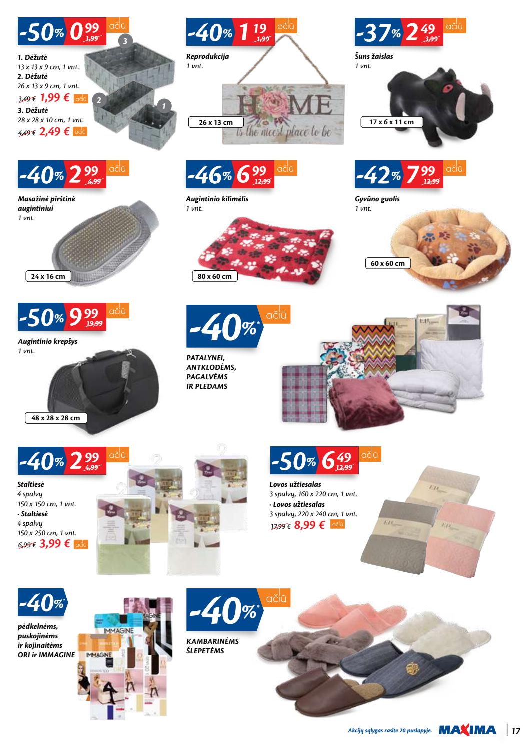 Maxima kaininis leidinys akcijos nuo 
  2020-03-03 iki 
  2020-03-09 | Leidinukas.lt puslapis 17