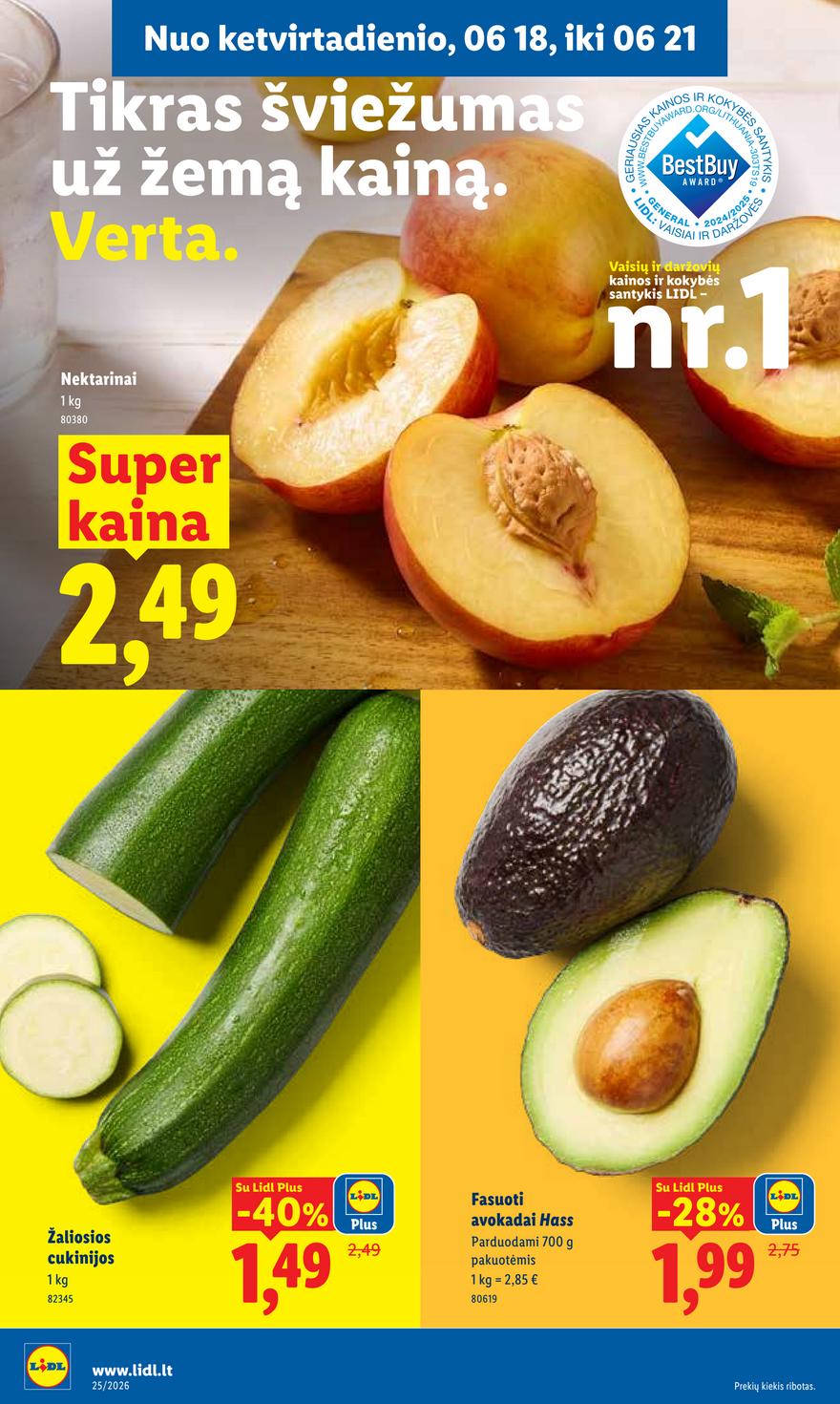 Lidl leidinys akcijos nuo 
  2026-06-15 iki 
  2026-06-21 | Leidinukas.lt puslapis 38