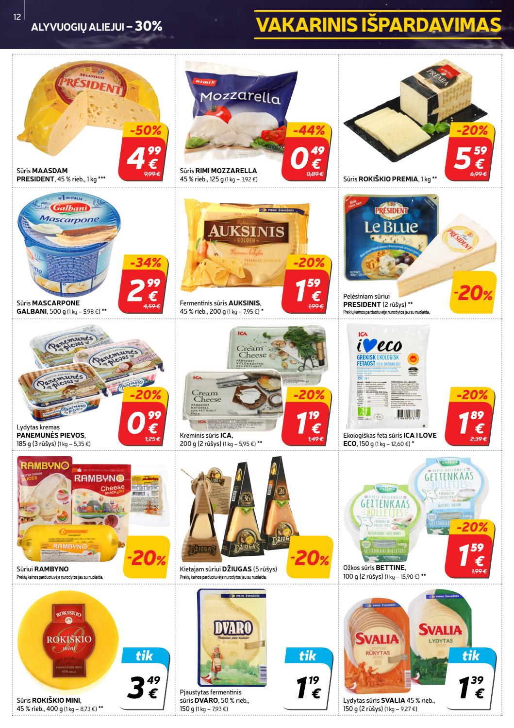 Rimi savaitinis leidinys akcijos nuo 
  2019-07-09 iki 
  2019-07-15 | Leidinukas.lt puslapis 12
