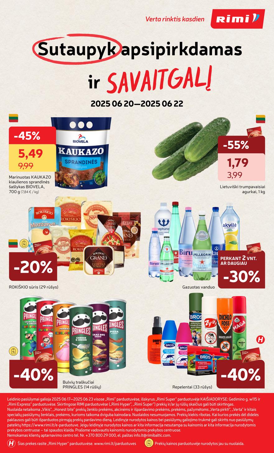 Rimi savaitinis leidinys akcijos nuo 
  2025-06-17 iki 
  2025-06-23 | Leidinukas.lt puslapis 34