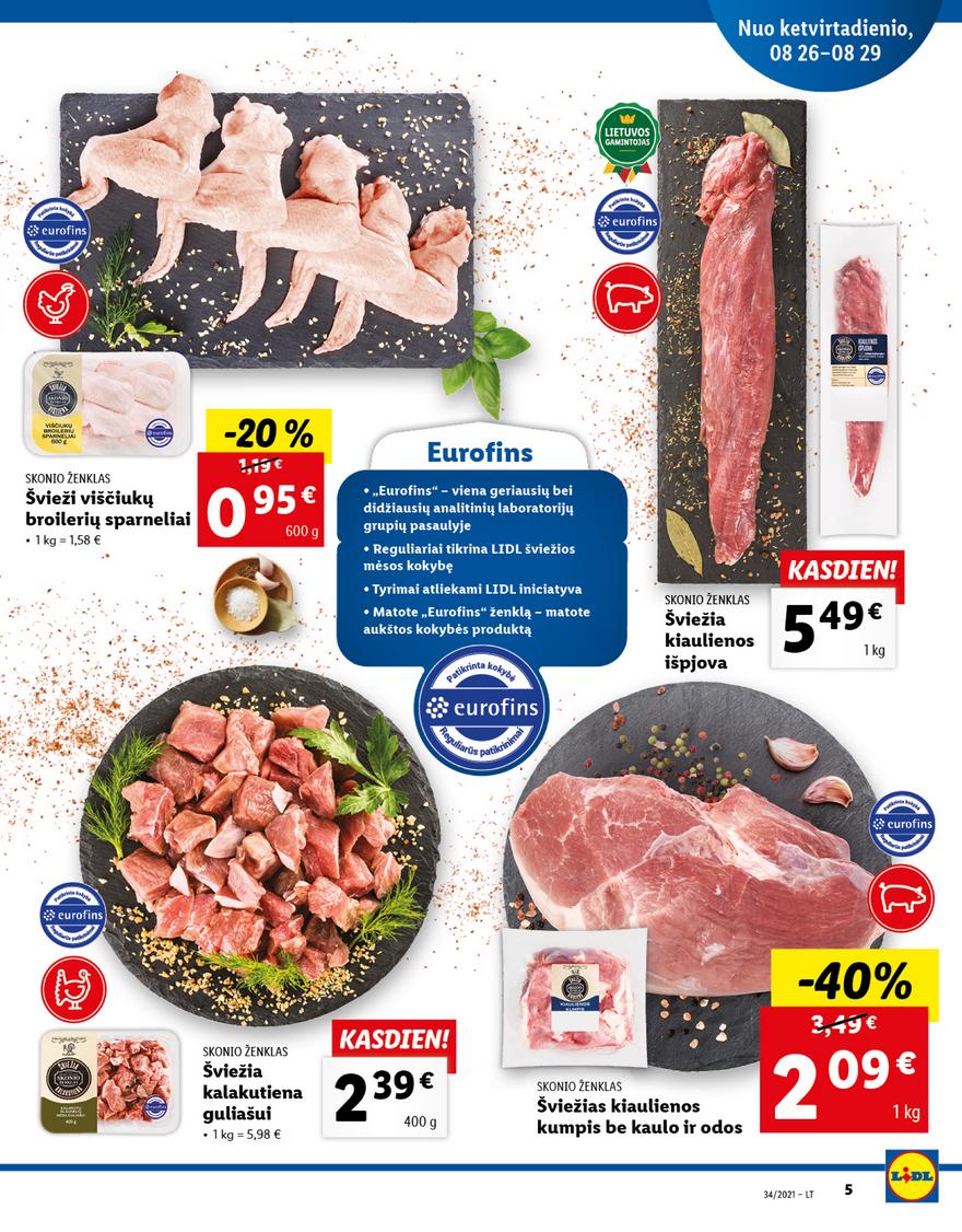 Lidl maisto prekių pasiūlymai akcijos nuo 
  2021-08-23 iki 
  2021-08-29 | Leidinukas.lt puslapis 5