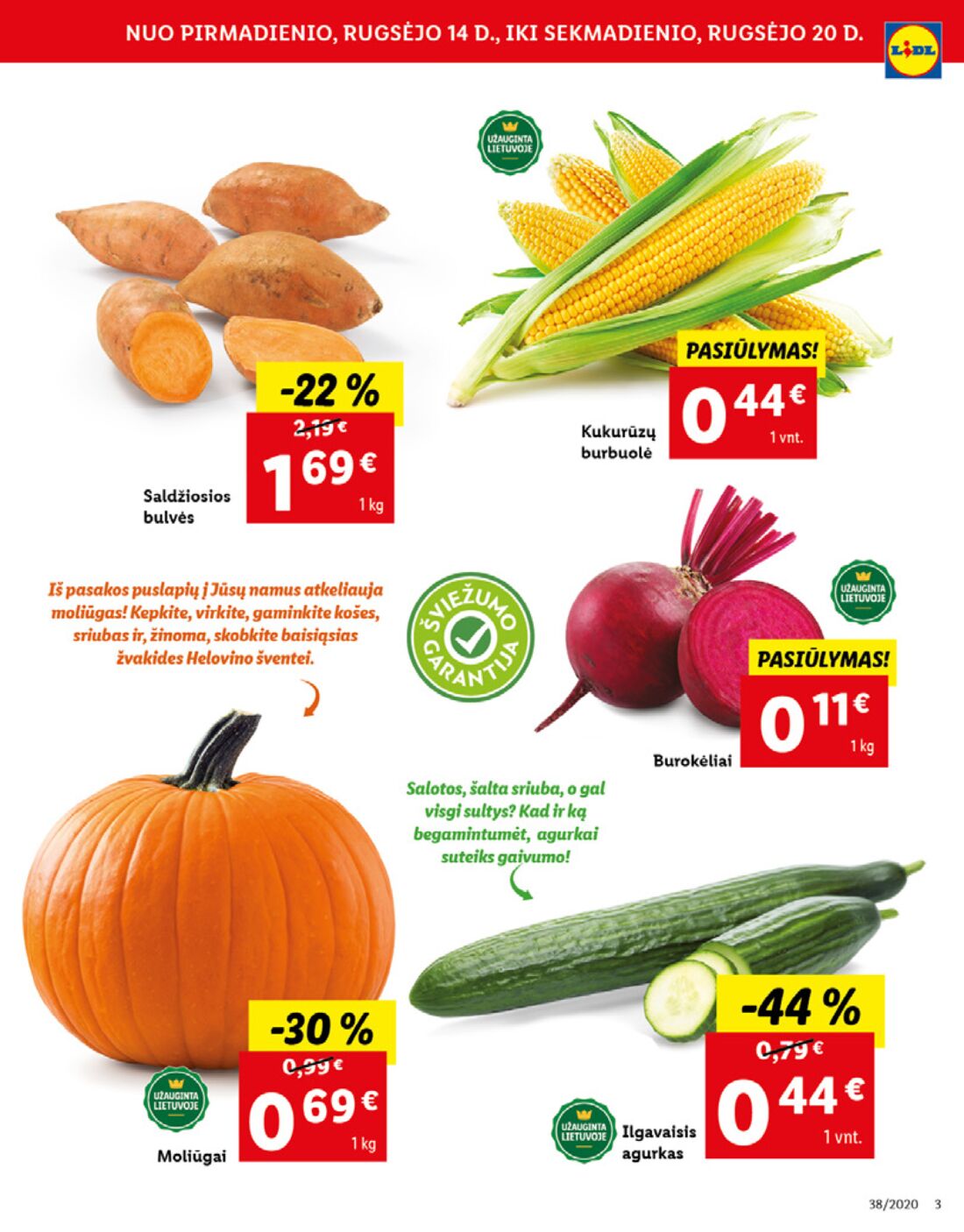 Lidl savaitinis leidinys akcijos nuo 
  2020-09-14 iki 
  2020-09-20 | Leidinukas.lt puslapis 3
