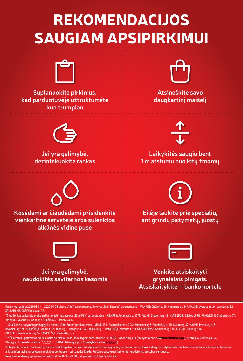Rimi savaitinis leidinys akcijos nuo 
  2020-03-31 iki 
  2020-04-06 | Leidinukas.lt puslapis 16