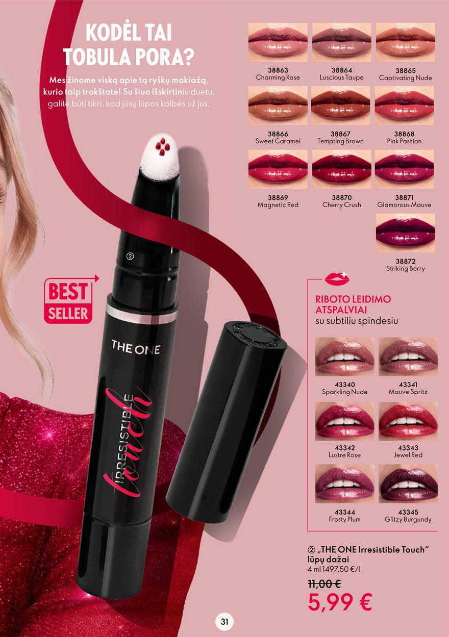 Oriflame katalogas akcijos nuo 
  2023-03-15 iki 
  2023-04-04 | Leidinukas.lt puslapis 31