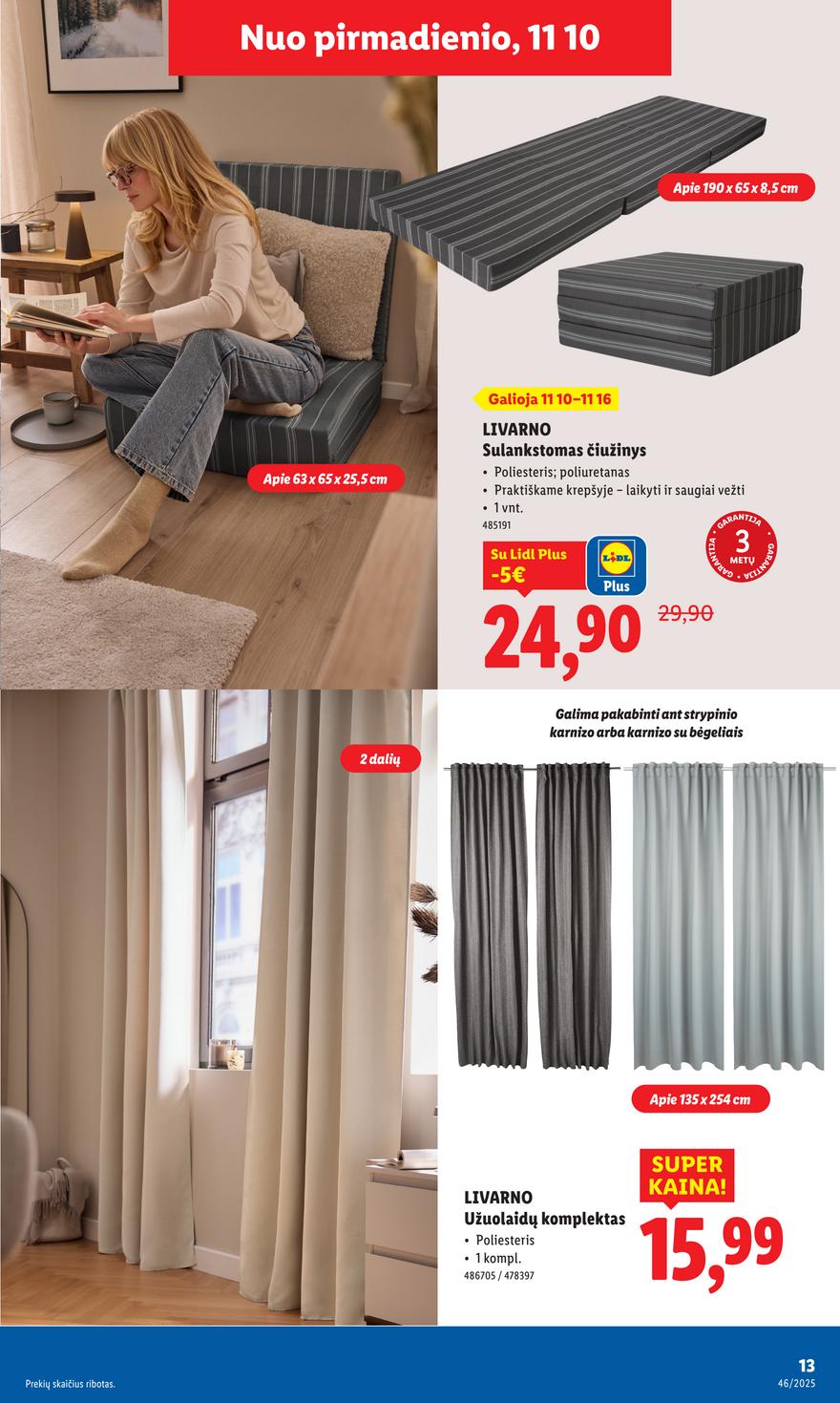 Lidl leidinys akcijos nuo 
  2025-11-10 iki 
  2025-11-16 | Leidinukas.lt puslapis 13