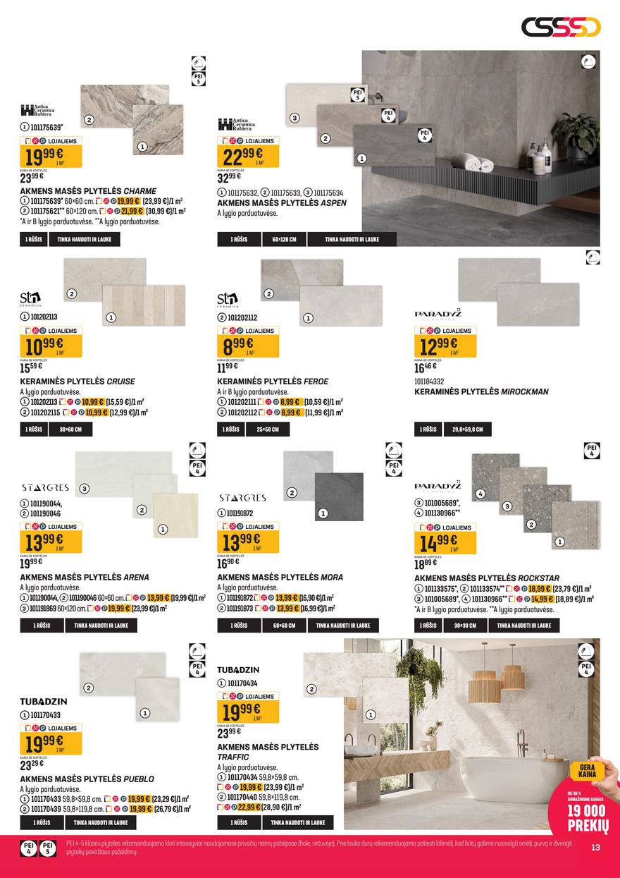 Senukai leidinys akcijos nuo 
  2026-03-04 iki 
  2026-03-30 | Leidinukas.lt puslapis 13