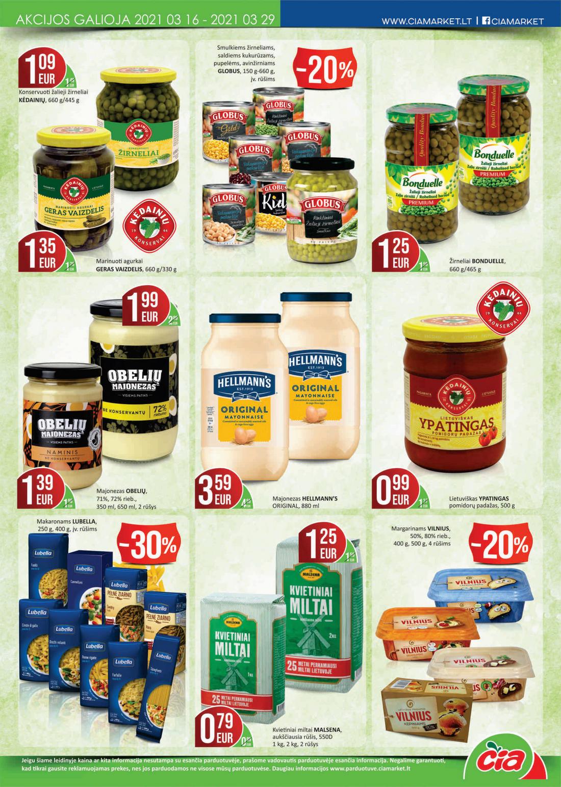 Čia market leidinys akcijos nuo 
  2021-03-16 iki 
  2021-03-29 | Leidinukas.lt puslapis 7