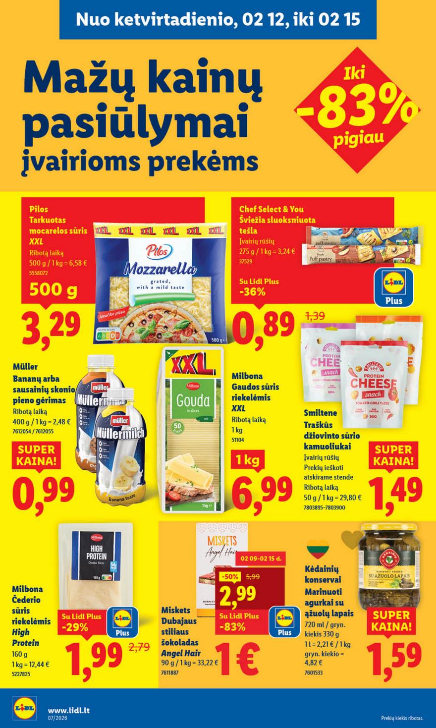 Lidl leidinys akcijos nuo 
  2026-02-09 iki 
  2026-02-15 | Leidinukas.lt puslapis 30