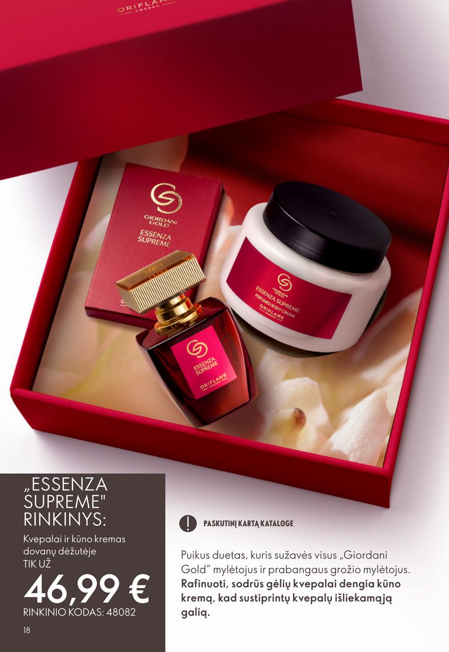 Oriflame katalogas akcijos nuo 
  2026-02-18 iki 
  2026-03-10 | Leidinukas.lt puslapis 18