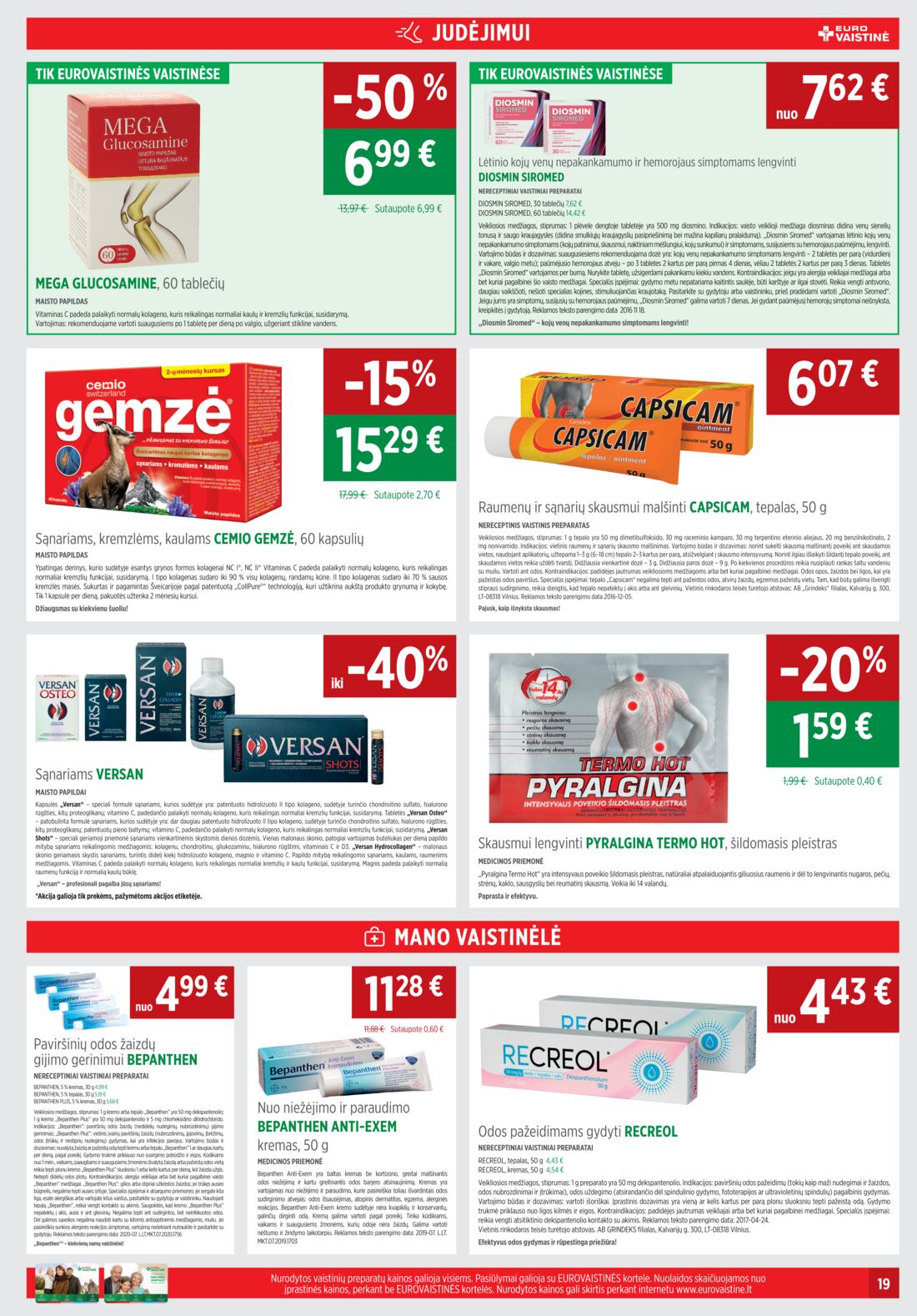 Euro vaistinė leidinys akcijos nuo 
  2021-01-05 iki 
  2021-01-31 | Leidinukas.lt puslapis 19