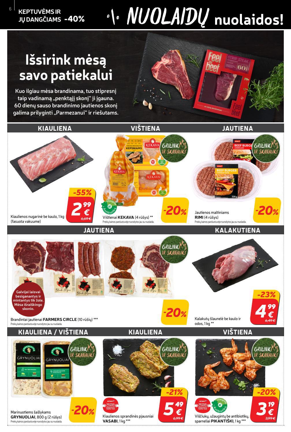 Rimi savaitinis leidinys akcijos nuo 
  2021-08-17 iki 
  2021-08-23 | Leidinukas.lt puslapis 6