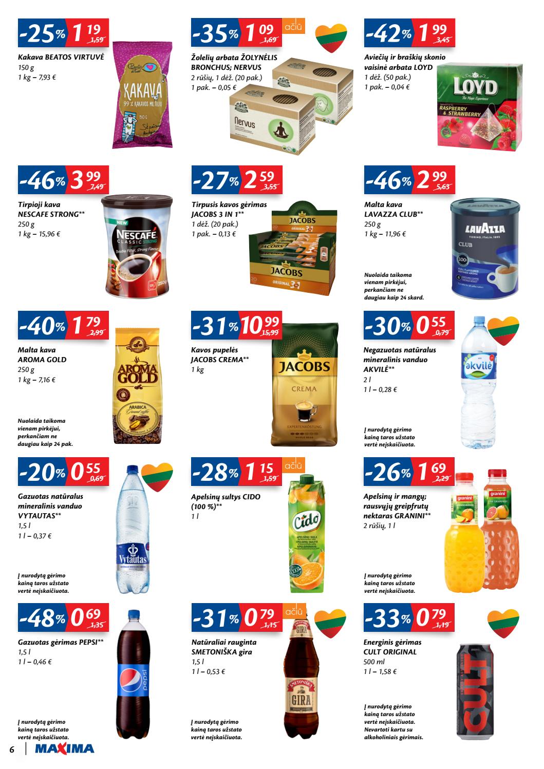 Maxima kaininis leidinys akcijos nuo 
  2020-04-07 iki 
  2020-04-13 | Leidinukas.lt puslapis 6
