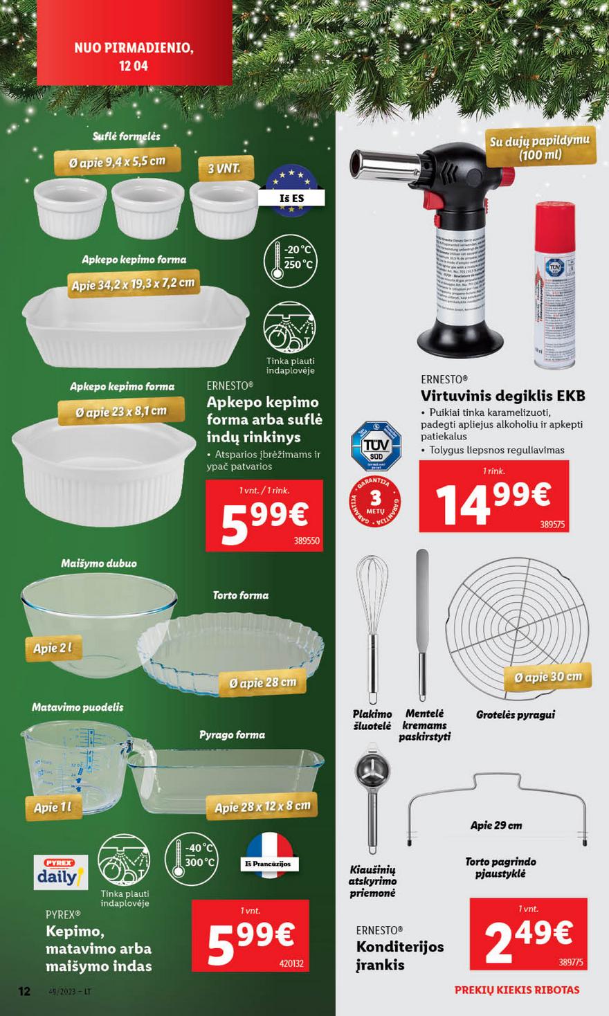 Lidl pasiūlymai akcijos nuo 
  2023-12-04 iki 
  2023-12-10 | Leidinukas.lt puslapis 14