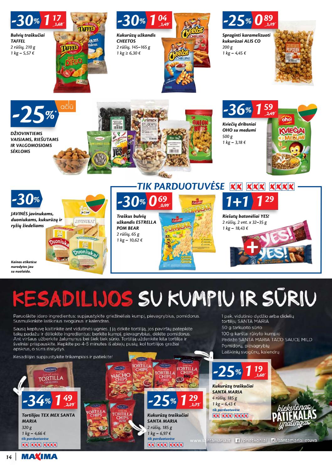 Maxima kaininis leidinys akcijos nuo 
  2020-08-11 iki 
  2020-08-17 | Leidinukas.lt puslapis 14