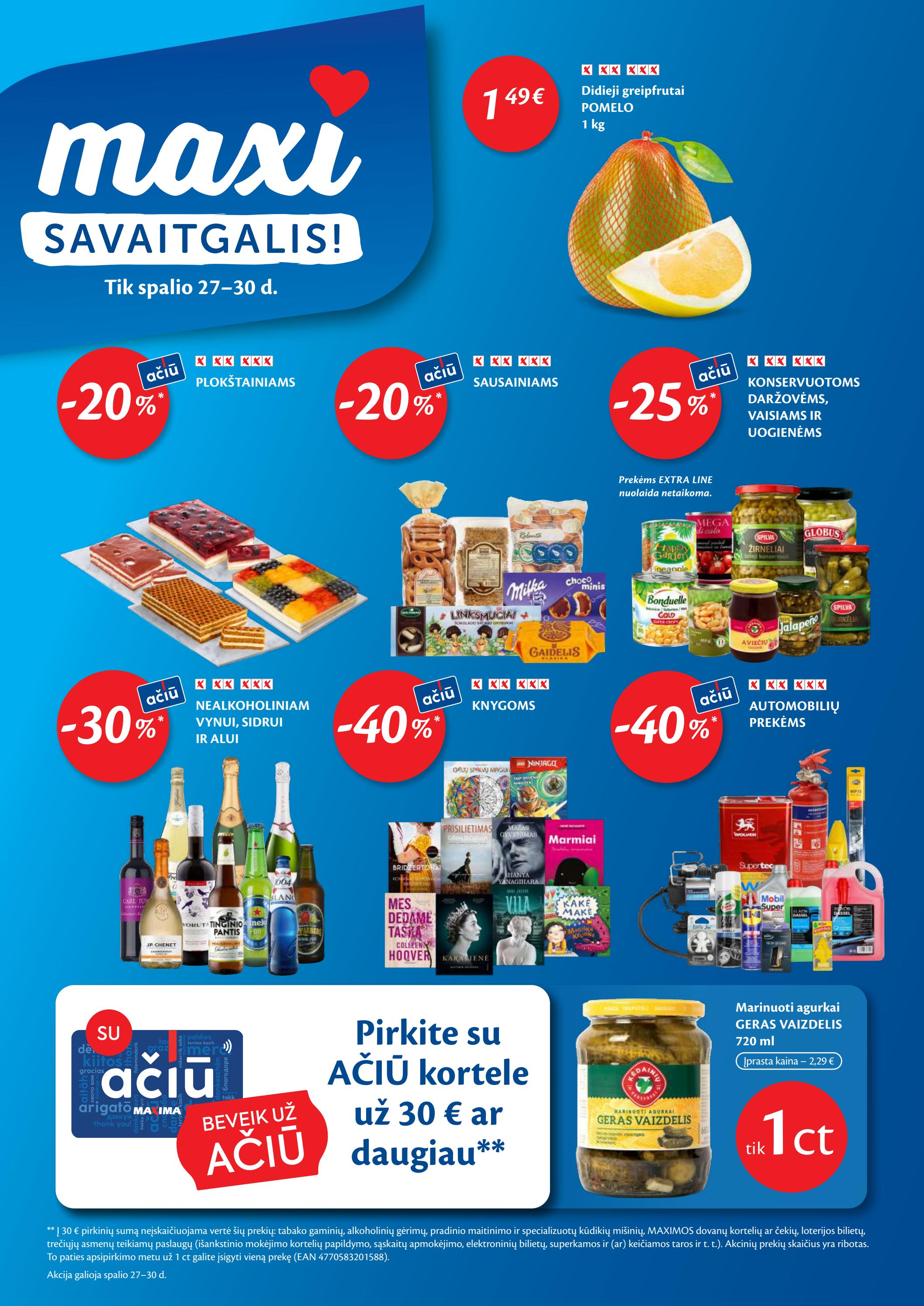 Maxima kaininis leidinys akcijos nuo
2022-10-25 iki
2022-10-31 | Leidinukas.lt puslapis 32