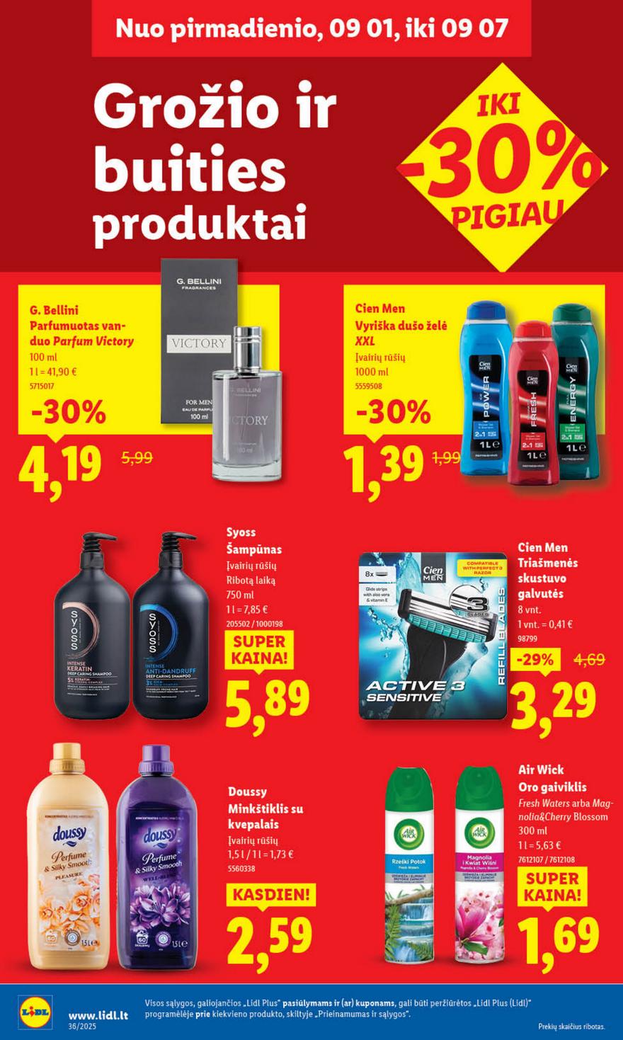Lidl leidinys akcijos nuo 
  2025-09-01 iki 
  2025-09-07 | Leidinukas.lt puslapis 38