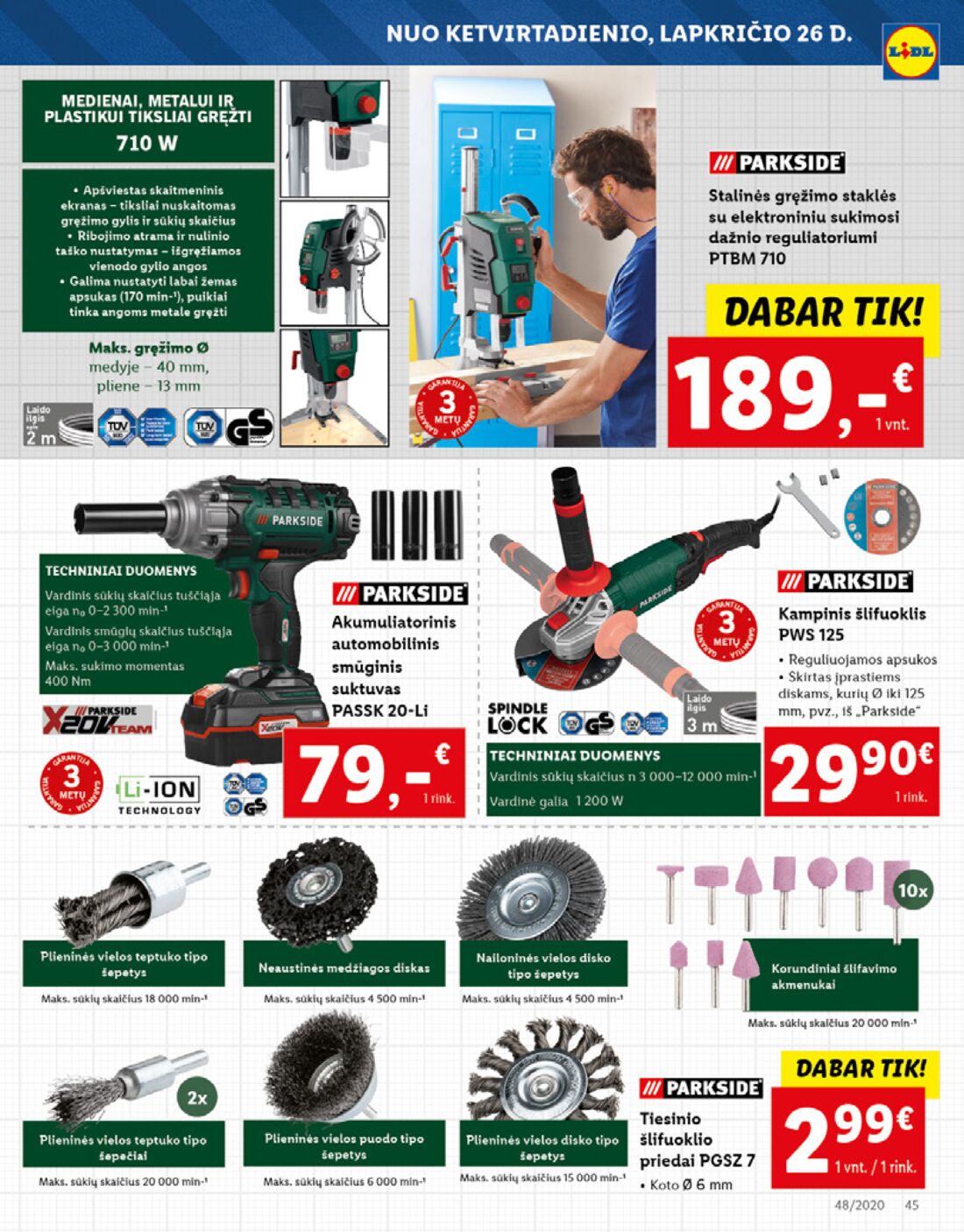Lidl savaitinis leidinys akcijos nuo 
  2020-11-23 iki 
  2020-11-29 | Leidinukas.lt puslapis 45