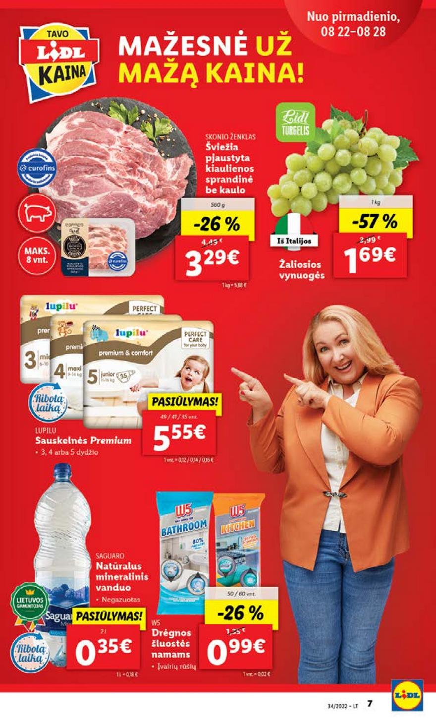 Lidl pasiūlymai akcijos nuo 
  2022-08-22 iki 
  2022-08-28 | Leidinukas.lt puslapis 7