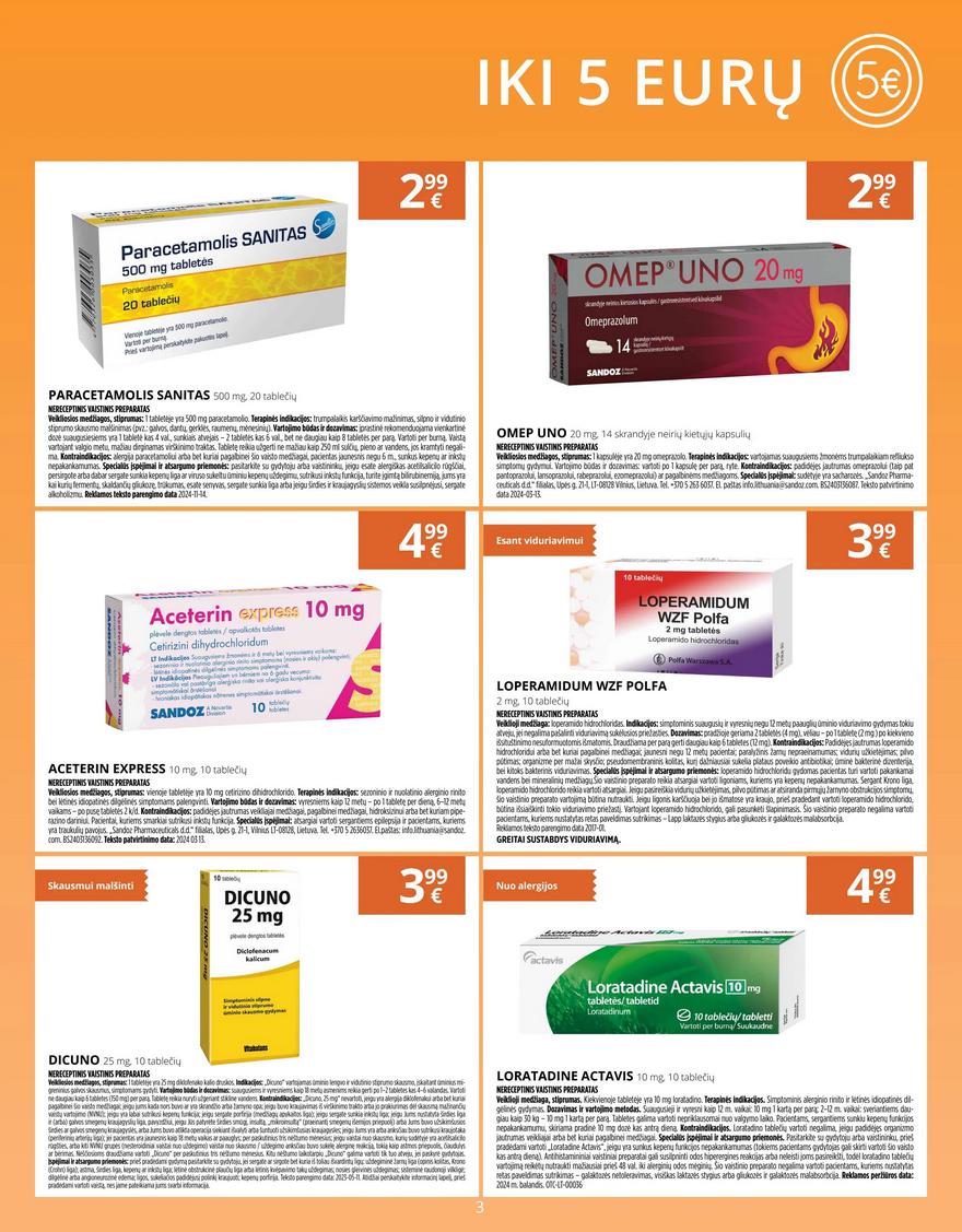 Gintarinės vaistinės leidinys akcijos nuo 
  2025-07-01 iki 
  2025-07-31 | Leidinukas.lt puslapis 3