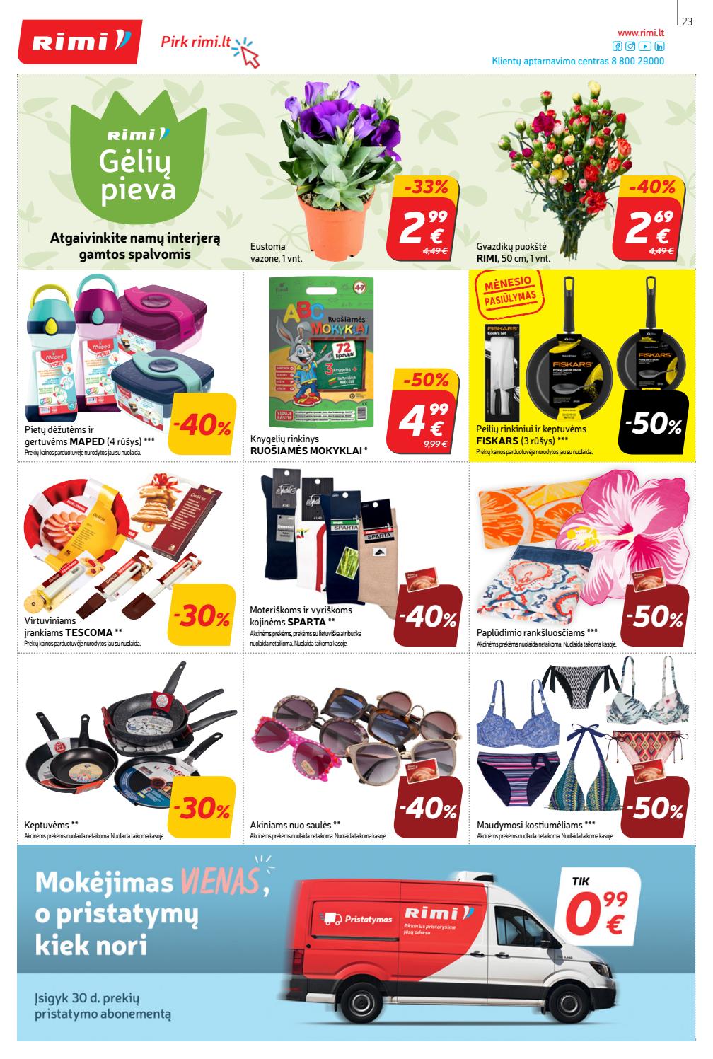 Rimi savaitinis leidinys akcijos nuo 
  2020-08-11 iki 
  2020-08-17 | Leidinukas.lt puslapis 23